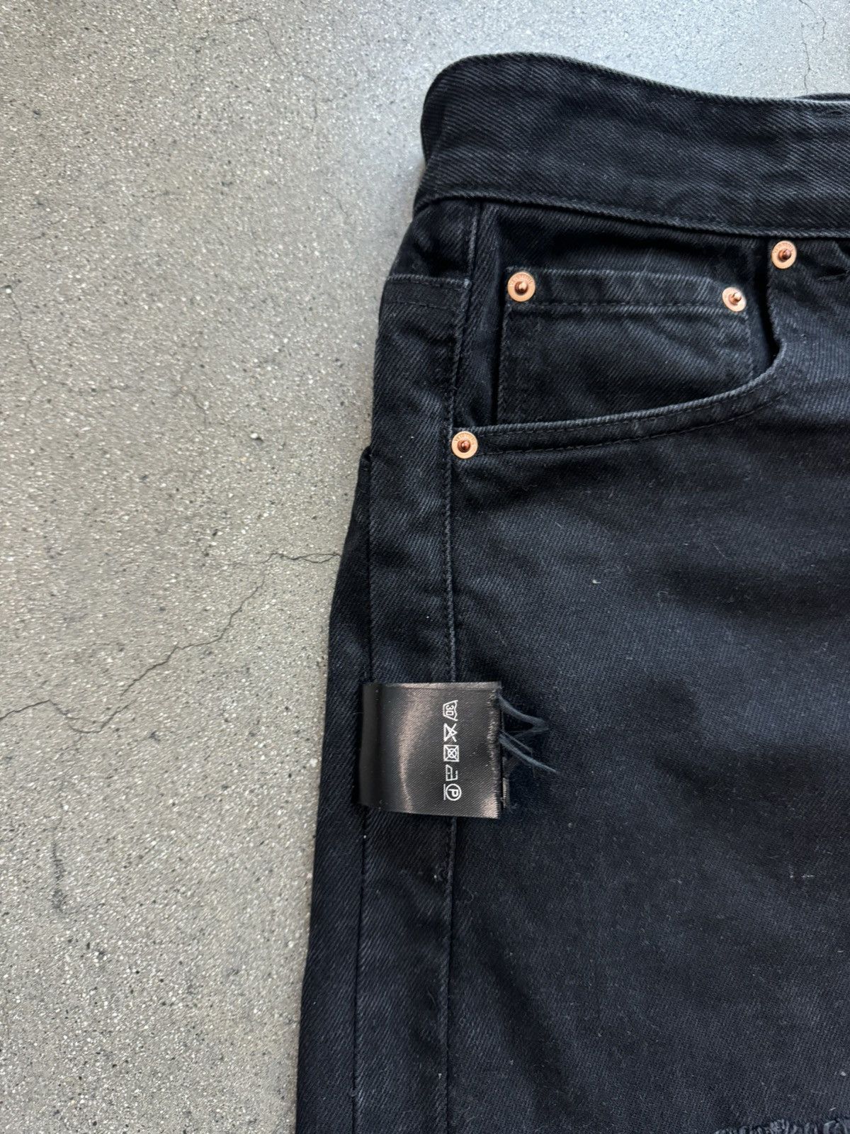 Vetements Vestments Distressed Baggy Denim Size US 32 / EU 48 - 5 Thumbnail