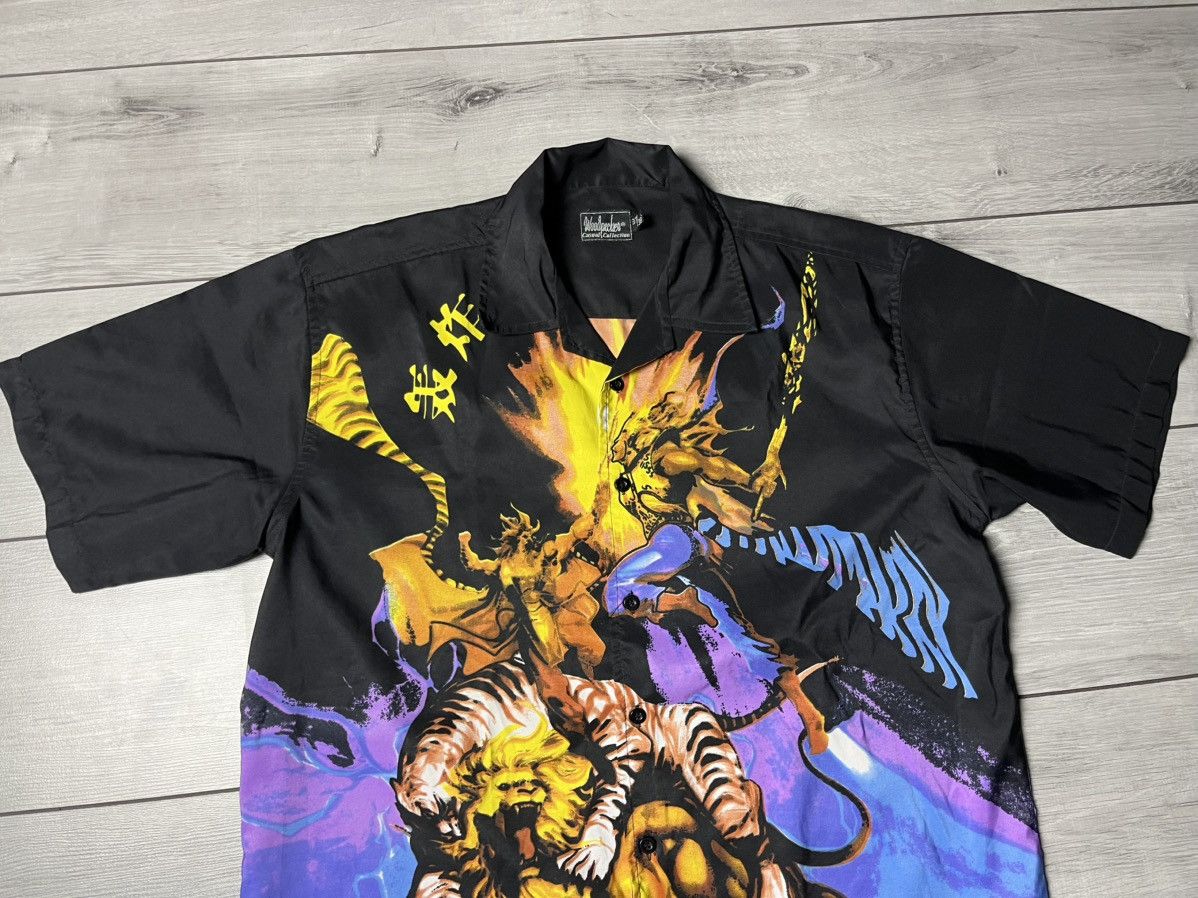 Other Vintage Anime Warrior hawaii shirt size Large Size US L / EU 52-54 / 3 - 3 Thumbnail
