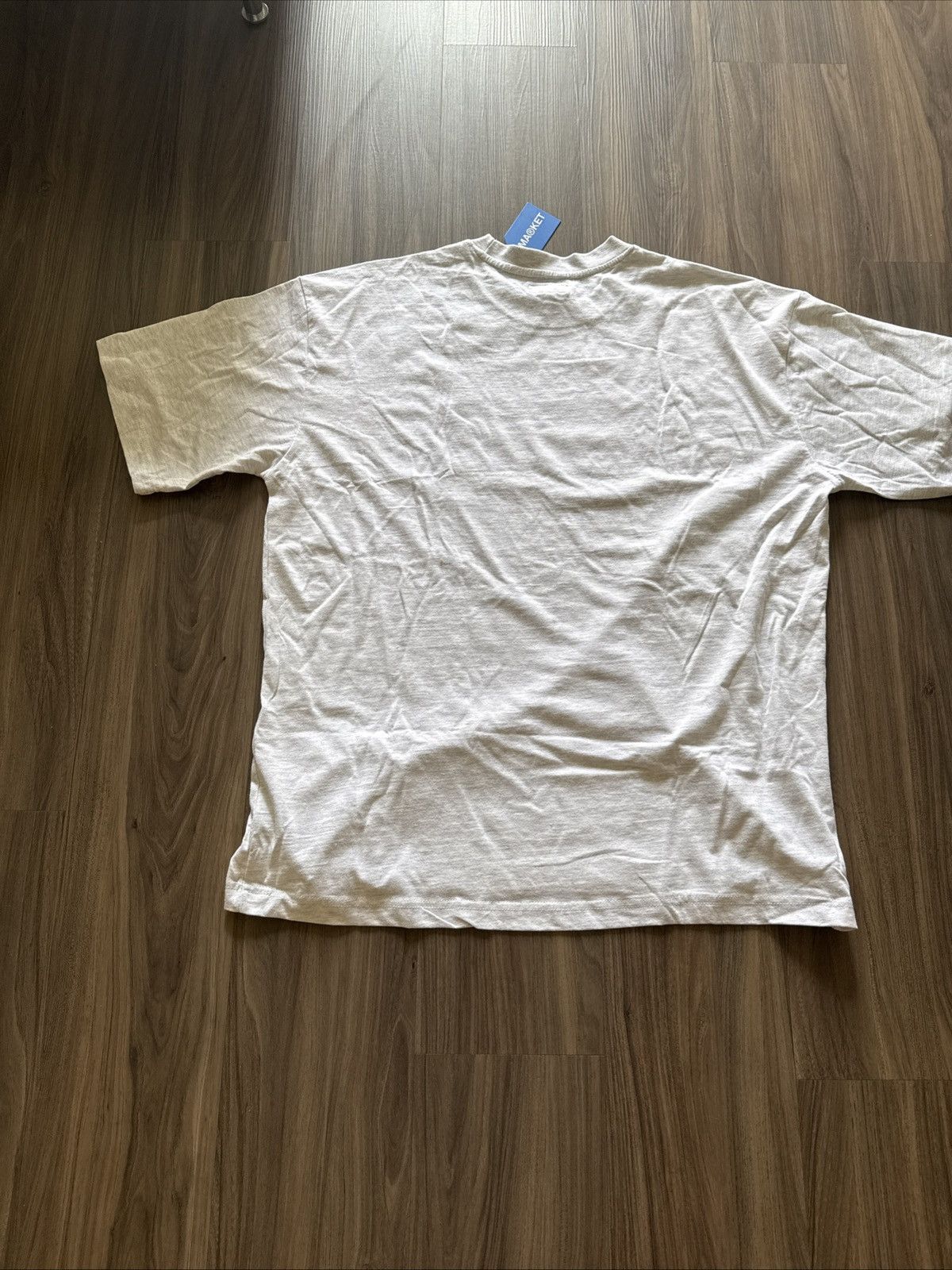 Market MARKET Classic Arch Logo T-Shirt Ash Grey XL Heavyweight Size US XL / EU 56 / 4 - 6 Thumbnail