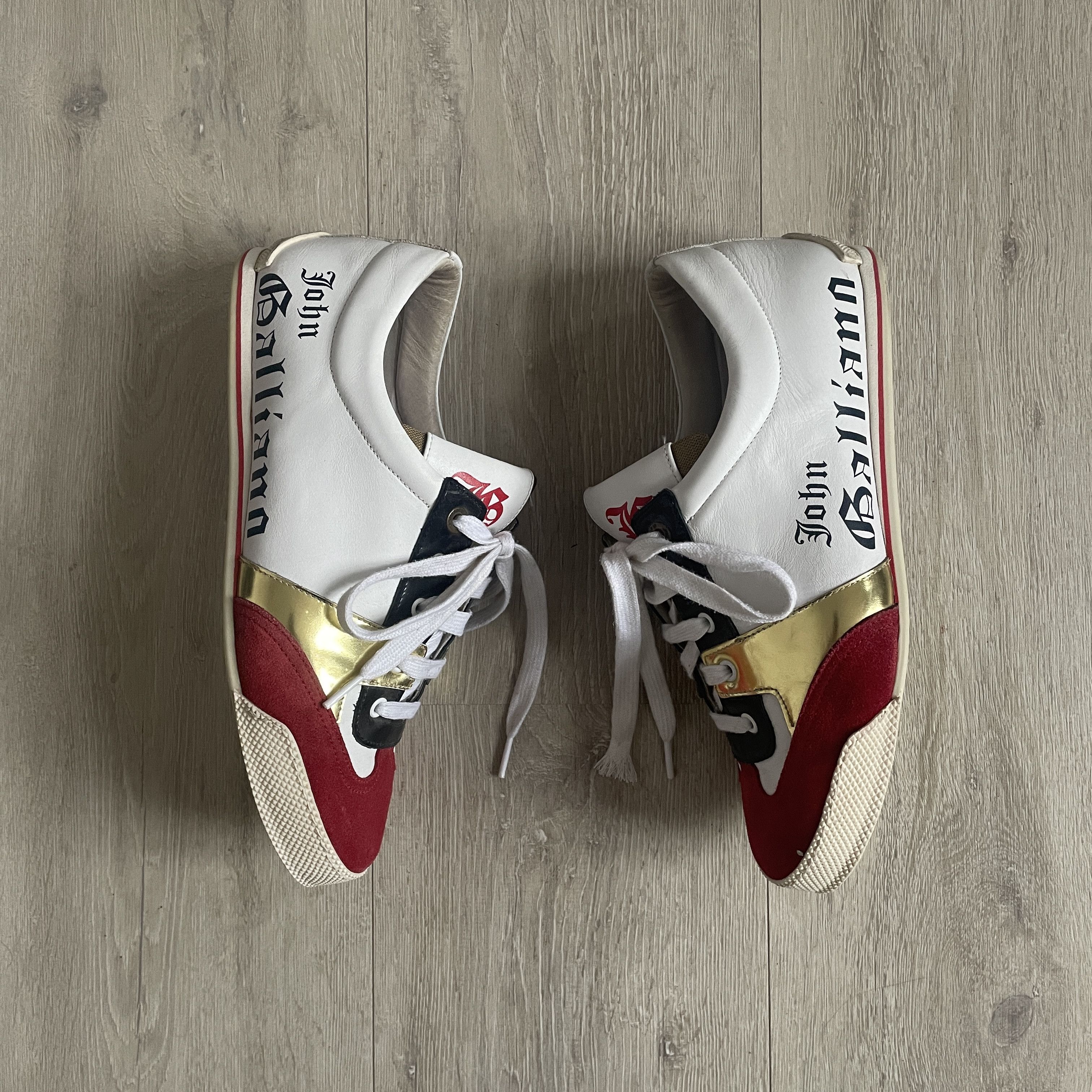 John Galliano John Galliano mainline leather sneakers Size US 10 / EU 43 - 5 Thumbnail