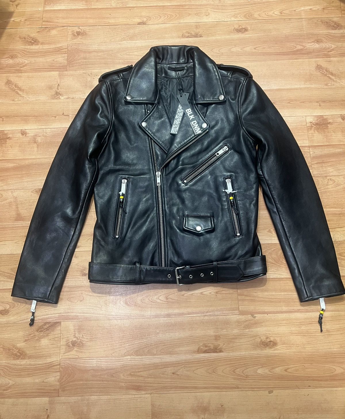 Blk Dnm Leather Jacket 5 Grailed