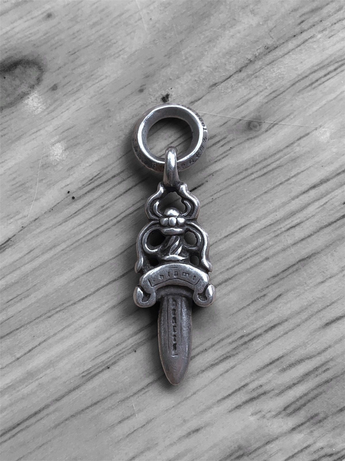Chrome Hearts Sapphire Dagger Pendant main image 1