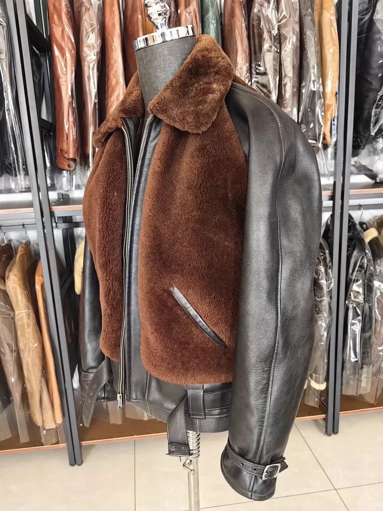 The Real McCoy's the real mccoys Size 38Brown Bear Leather Jacket Size US M / EU 48-50 / 2 - 2 Thumbnail
