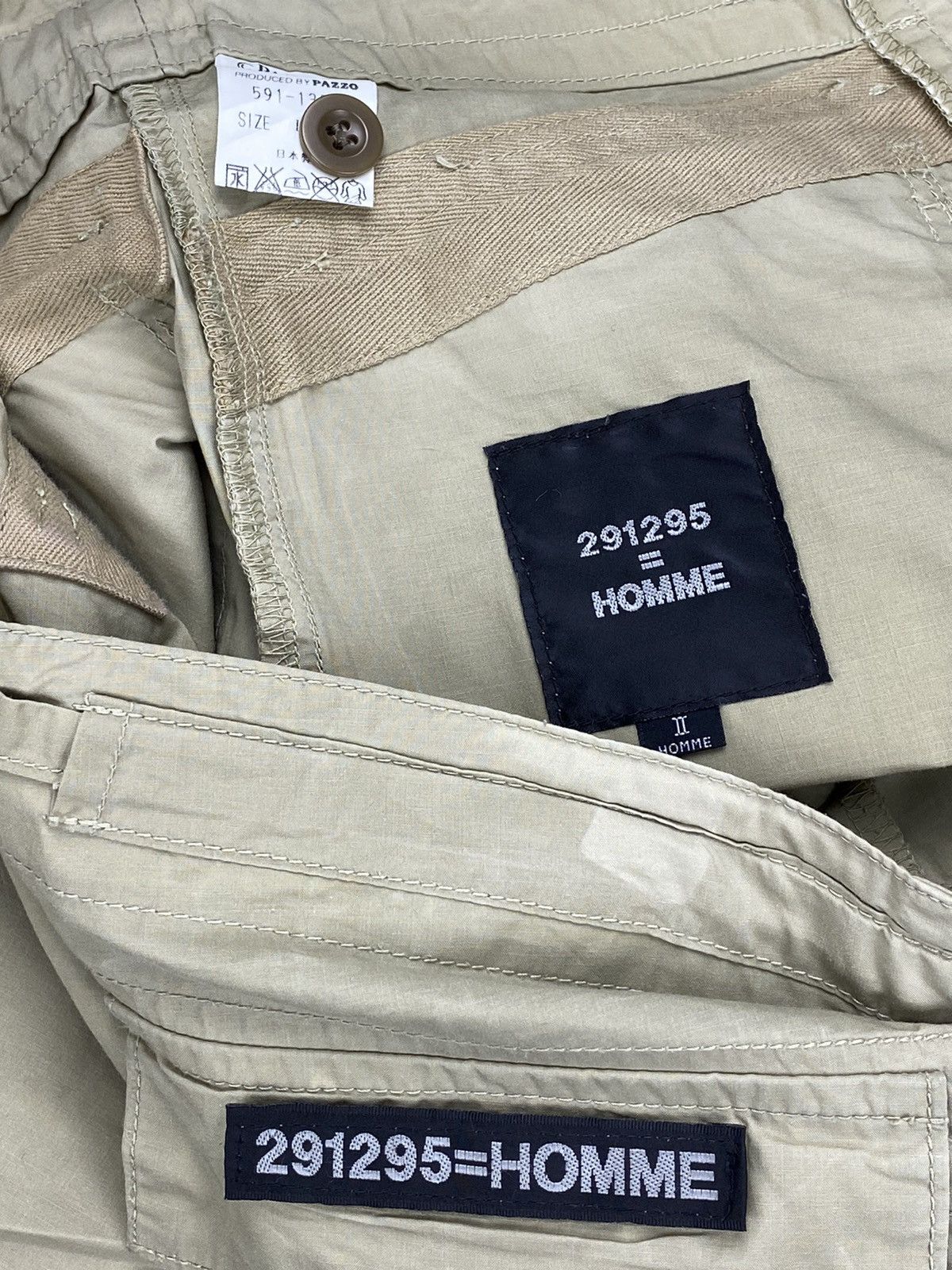 20471120 × If Six Was Nine × Japanese Brand Vintage 90s Japanese Streetwear 291295=HOMME Cargo Pant Size US 30 / EU 46 - 15 Thumbnail