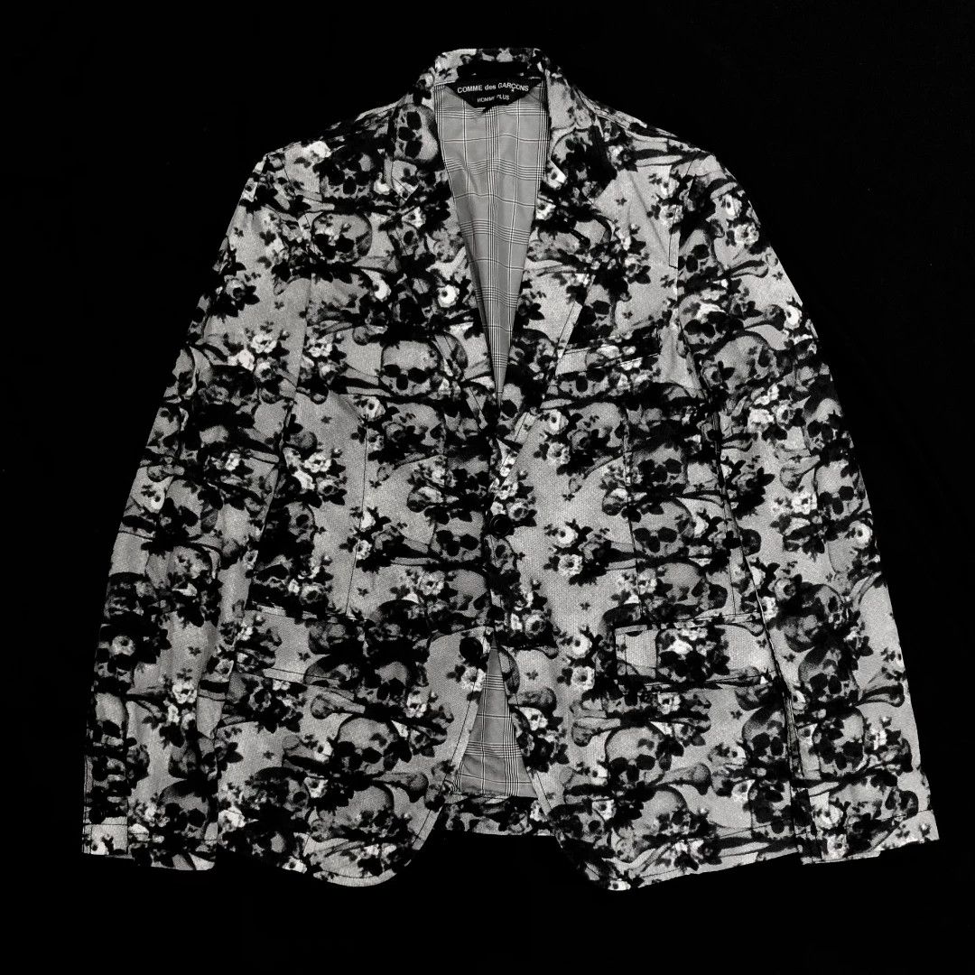 Comme des Garcons comme des garcons skull rose jacket Size US XS / EU 42 / 0 - 1 Thumbnail