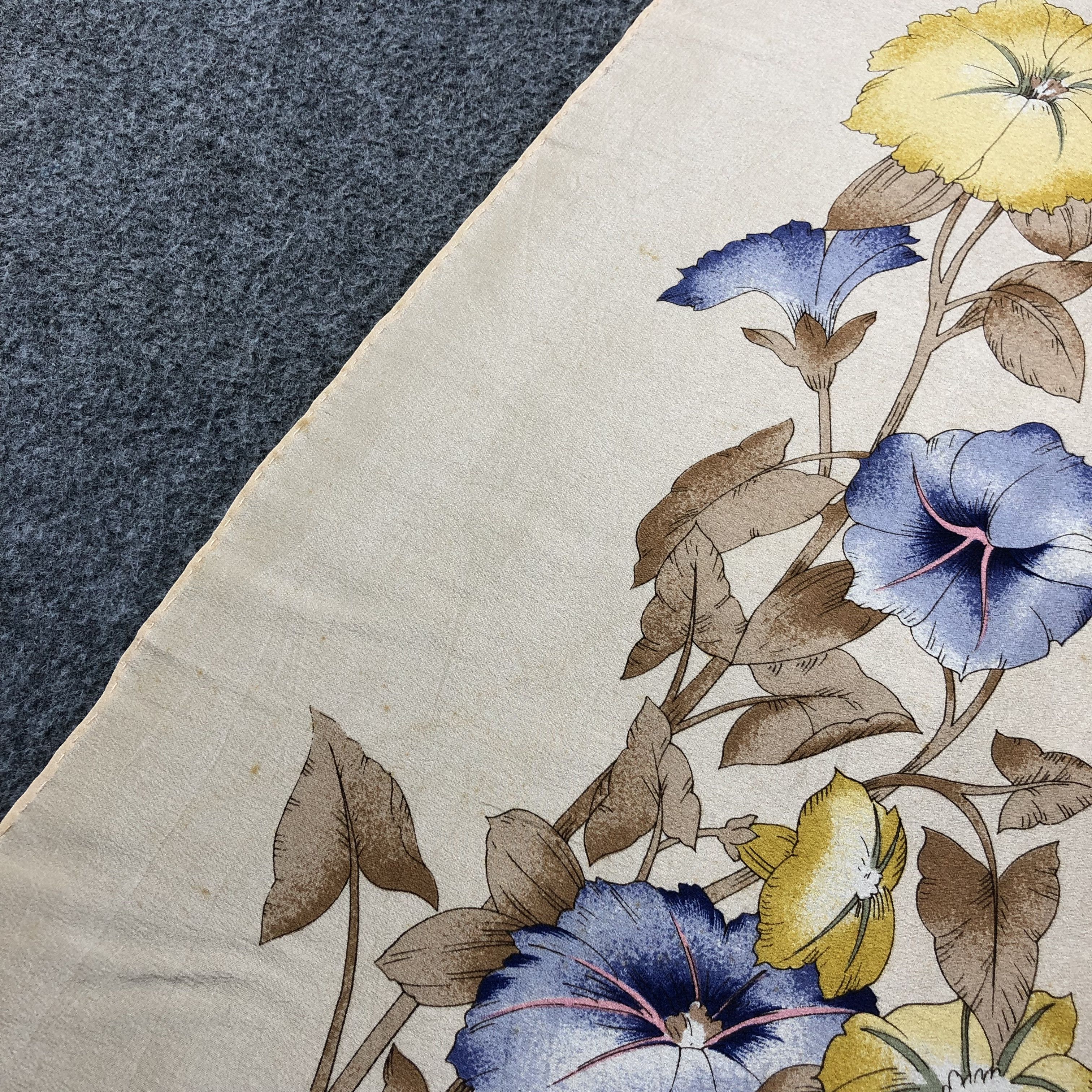 Vintage Vintage J.G Dubois Silk Scarf M633 Size ONE SIZE - 12 Thumbnail