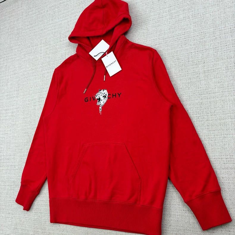 Givenchy Givenchy Tiger pattern print hooded long-sleeve sweatshirt Size US L / EU 52-54 / 3 - 1 Thumbnail