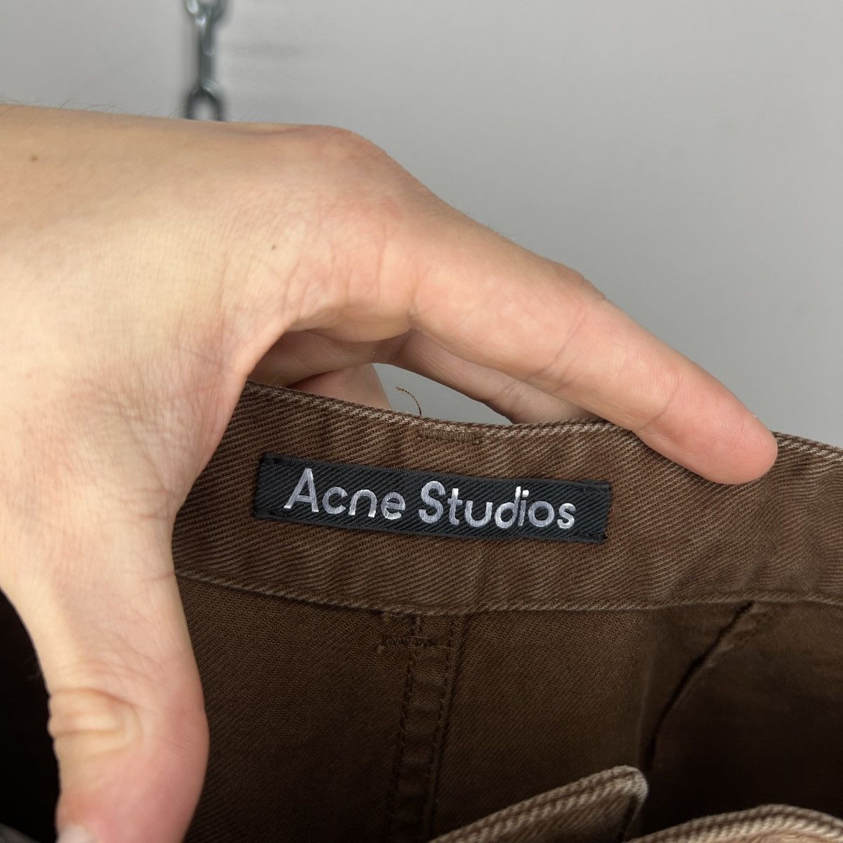 Acne Studios Acne Studios Brown Denim Face Jeans Size 28" / US 6 / IT 42 - 9 Thumbnail