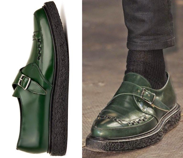 Hedi Slimane Green creeper 41 Size US 8 / EU 41 - 7 Thumbnail