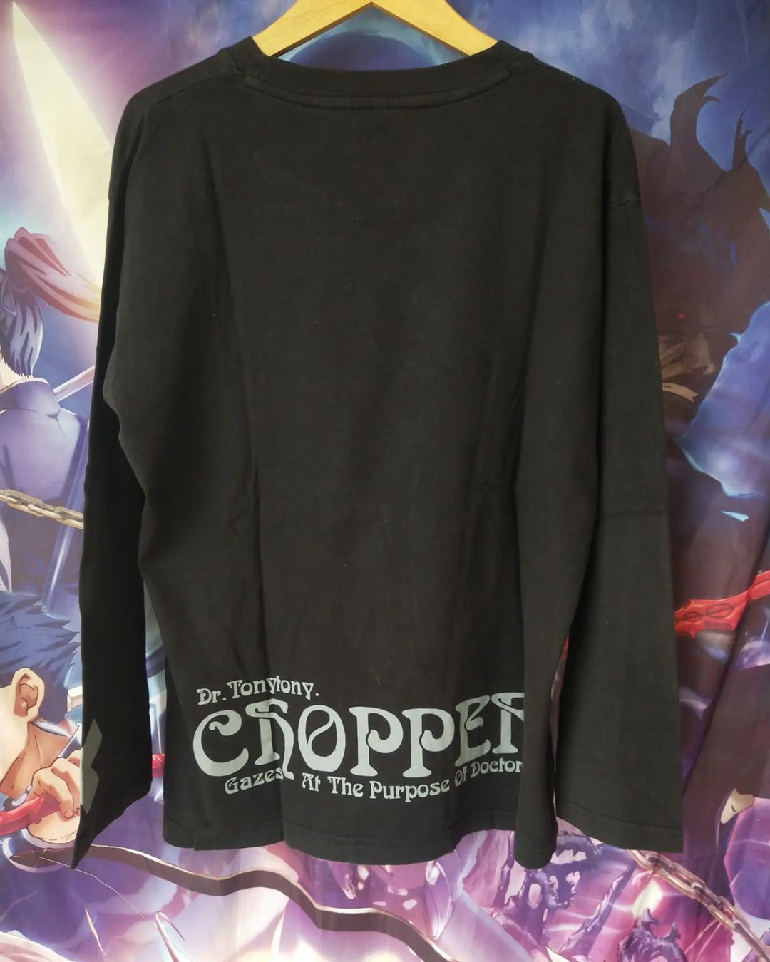 Anime × Japanese Brand One Piece Chopper Glitched Art Official Anime Longsleeve Size US XL / EU 56 / 4 - 3 Thumbnail
