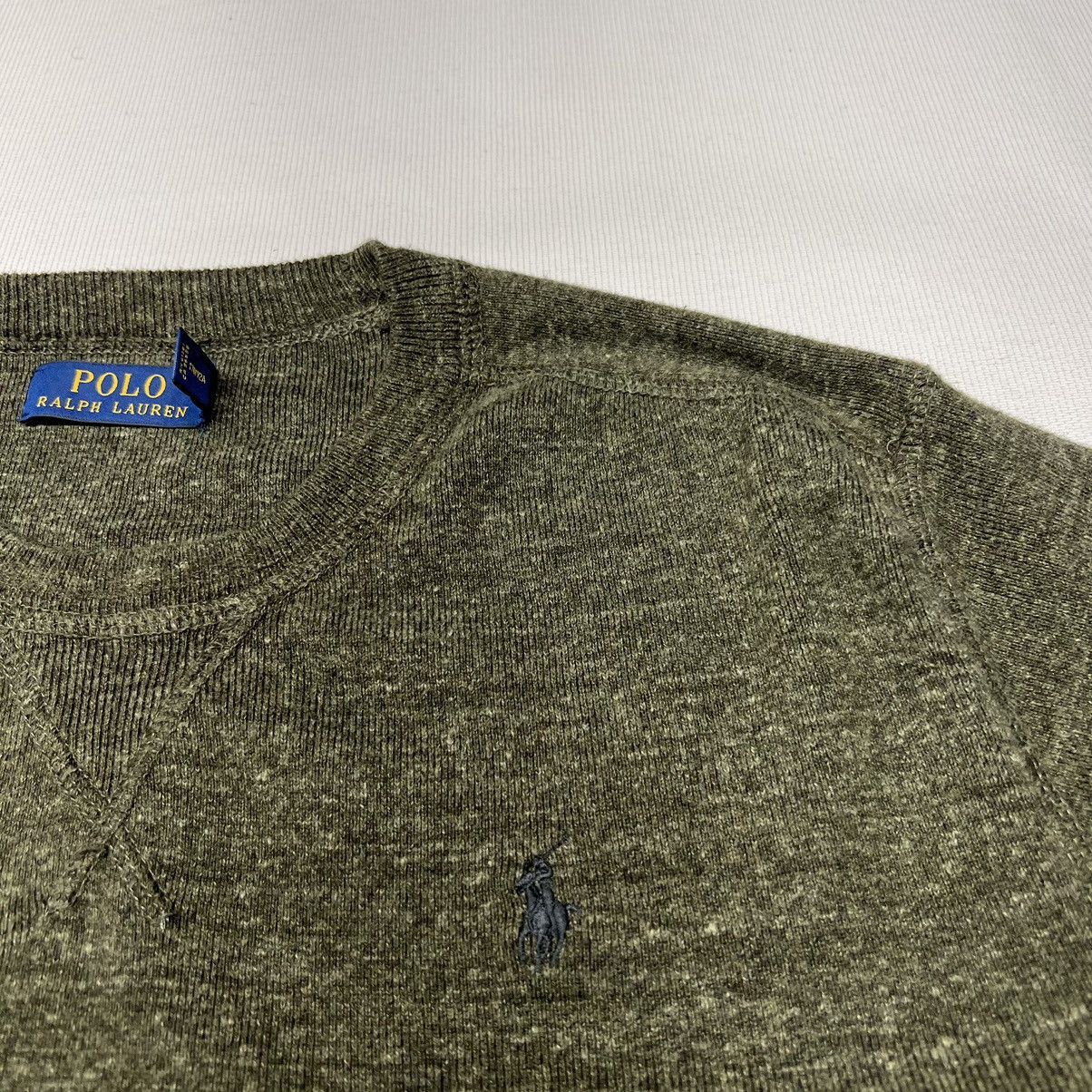 Polo Ralph Lauren Polo Ralph Lauren Sweater Green Pullover Crewneck Knit Olive Size US S / EU 44-46 / 1 - 6 Thumbnail