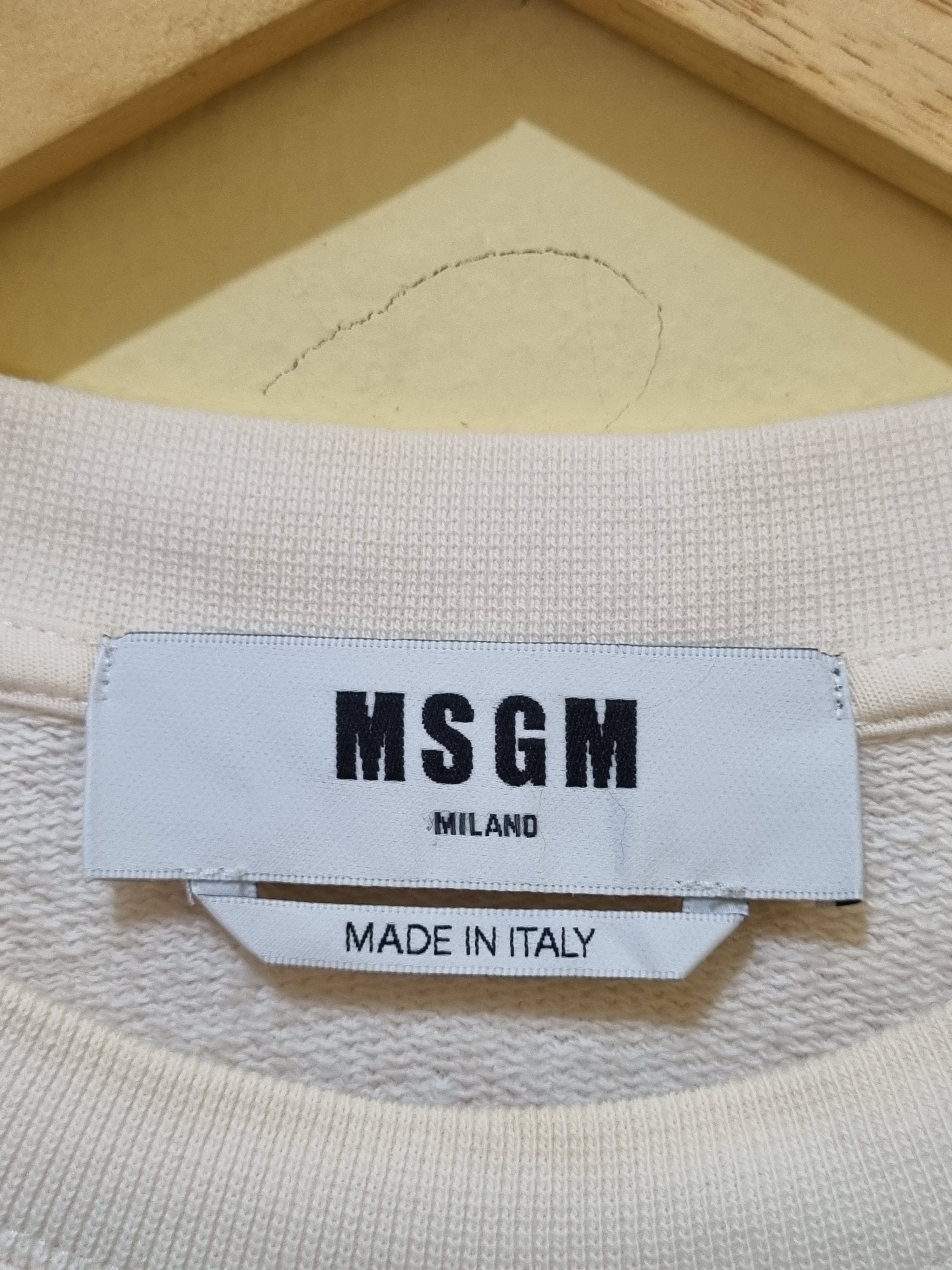 MSGM MSGM MILANO Sweatshirt Size US M / EU 48-50 / 2 - 3 Thumbnail