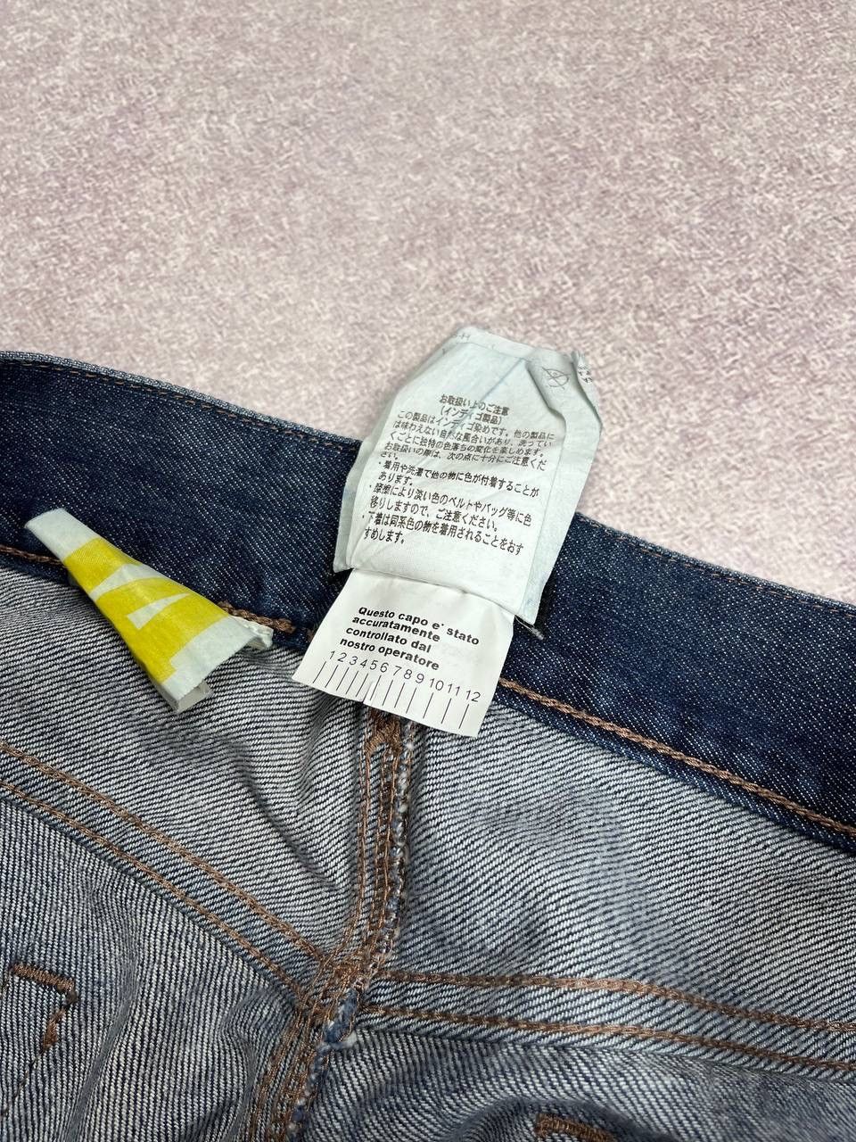 Dolce & Gabbana Vintage Dolce&Gabbana 14 Gold Baggy Flared Jeans 32 Size US 32 / EU 48 - 8 Thumbnail