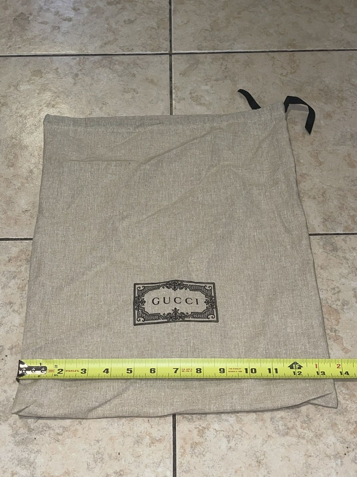 Gucci GUCCI Drawstring Dust Bag 17” x 14” Size ONE SIZE - 5 Thumbnail