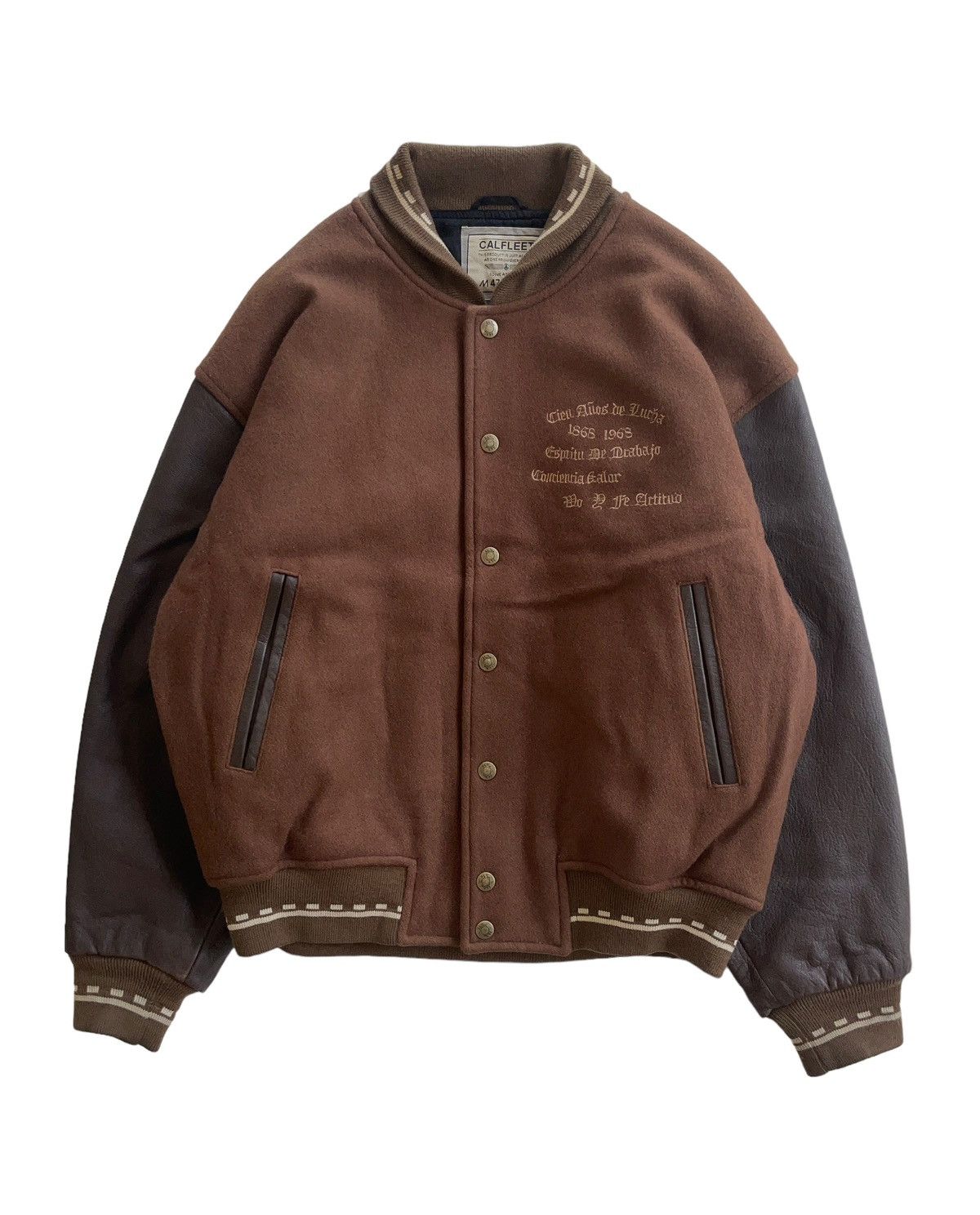 Vintage Vintage Autumn Winter Varsity Jacket Size US L / EU 52-54 / 3 - 1 Thumbnail