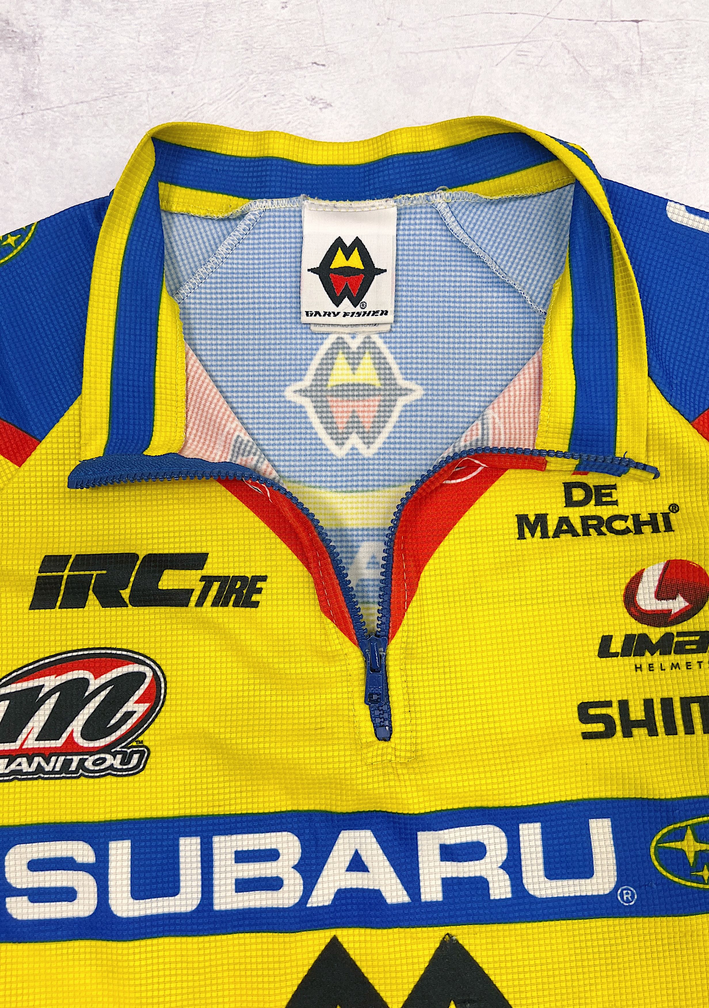 Sports Specialties Gary Fisher Subaru Cycling Jersey De Marchi Size US M / EU 48-50 / 2 - 7 Thumbnail