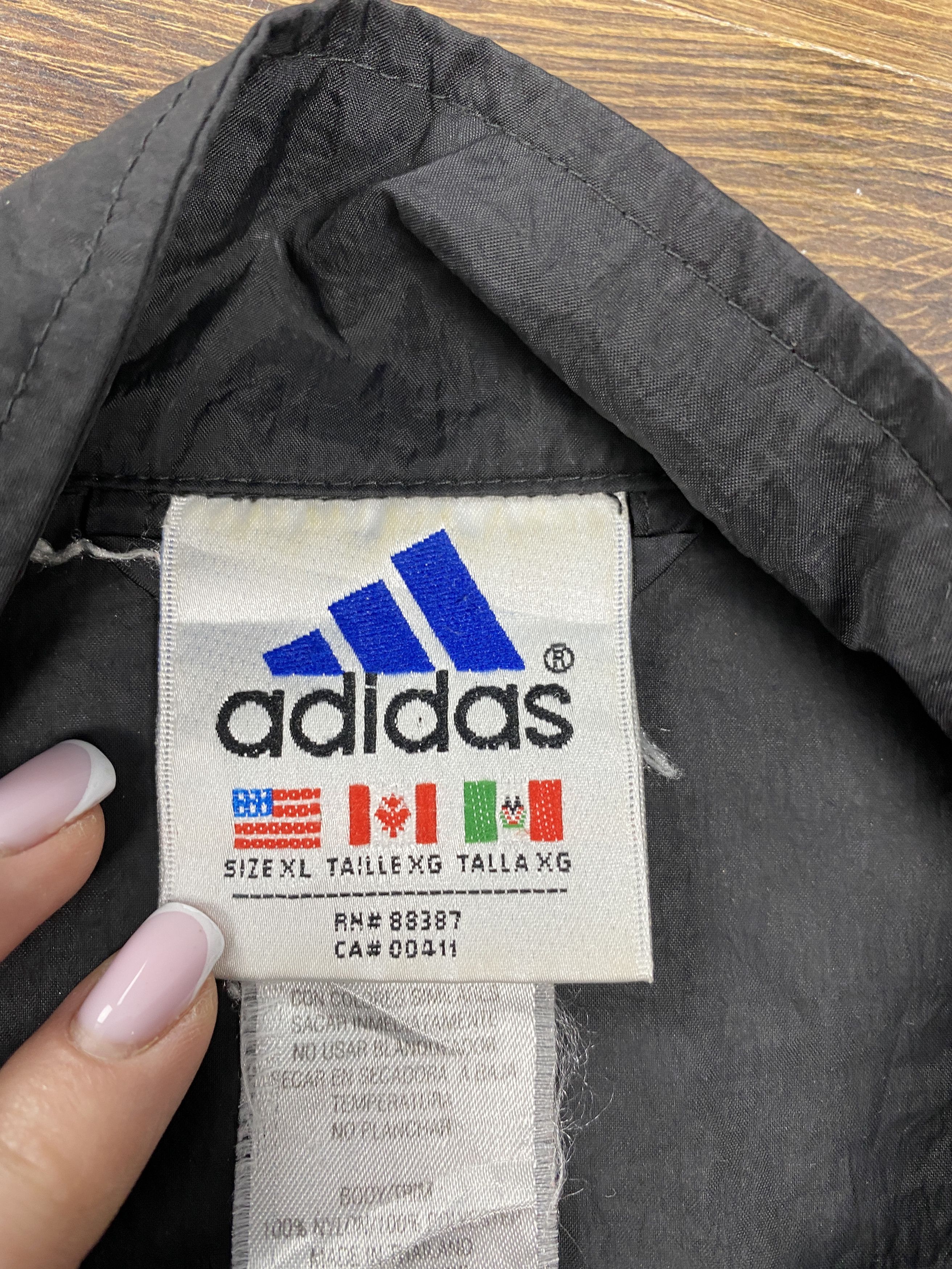 Adidas × Vintage Adidas vintage nylon jacket Size US XL / EU 56 / 4 - 6 Thumbnail