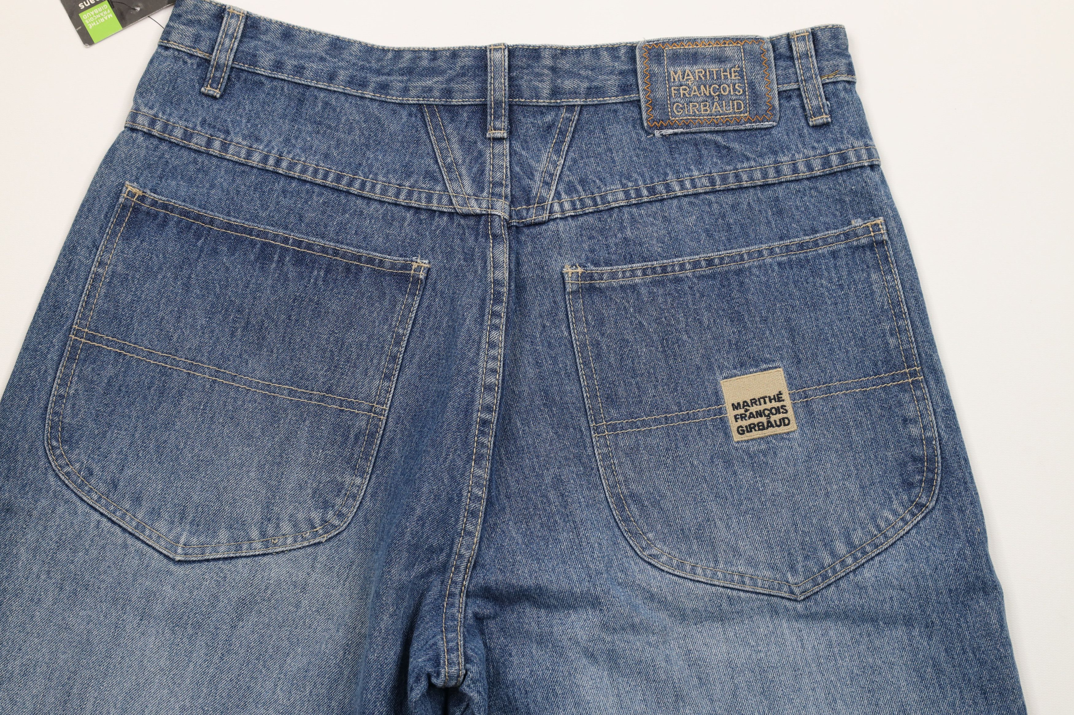 Marithe + Francois Girbaud × Vintage Deadstock Vintage Marithe Francois Girbaud Denim Jean Shorts Size US 32 / EU 48 - 9 Thumbnail