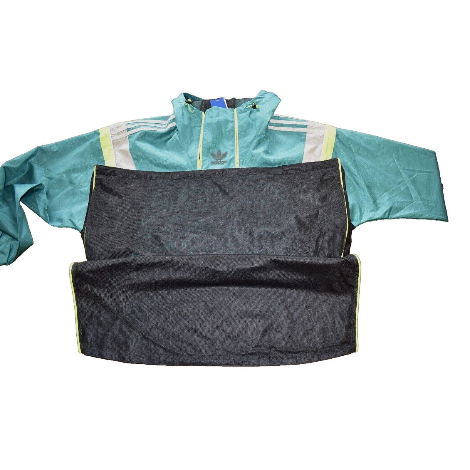 Adidas ADIDAS Originals BR8 Shock Green Windbreaker Jacket XL $120 Size US XL / EU 56 / 4 - 6 Thumbnail