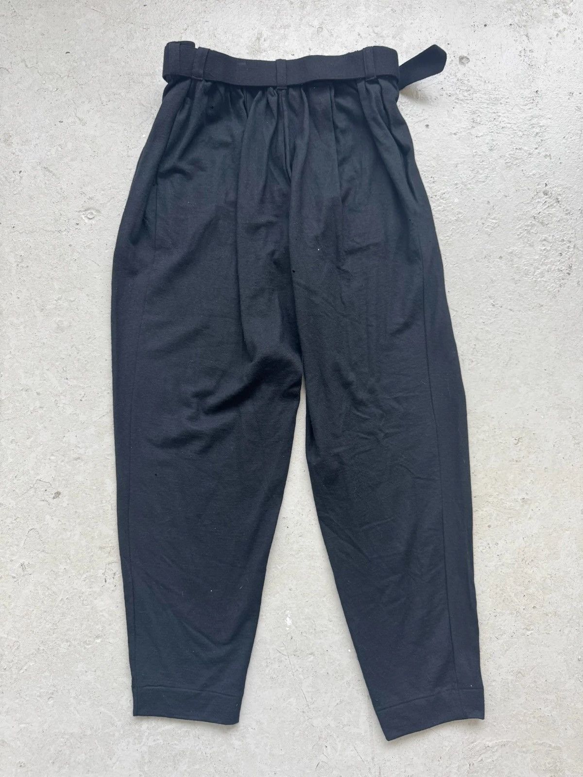 Issey Miyake Issey Miyake Men Wool Belted Trouser Size US 30 / EU 46 - 3 Thumbnail