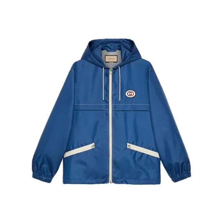 Gucci Gucci Lightweight Canvas Zip Jacket for Men Size US M / EU 48-50 / 2 - 1 Thumbnail