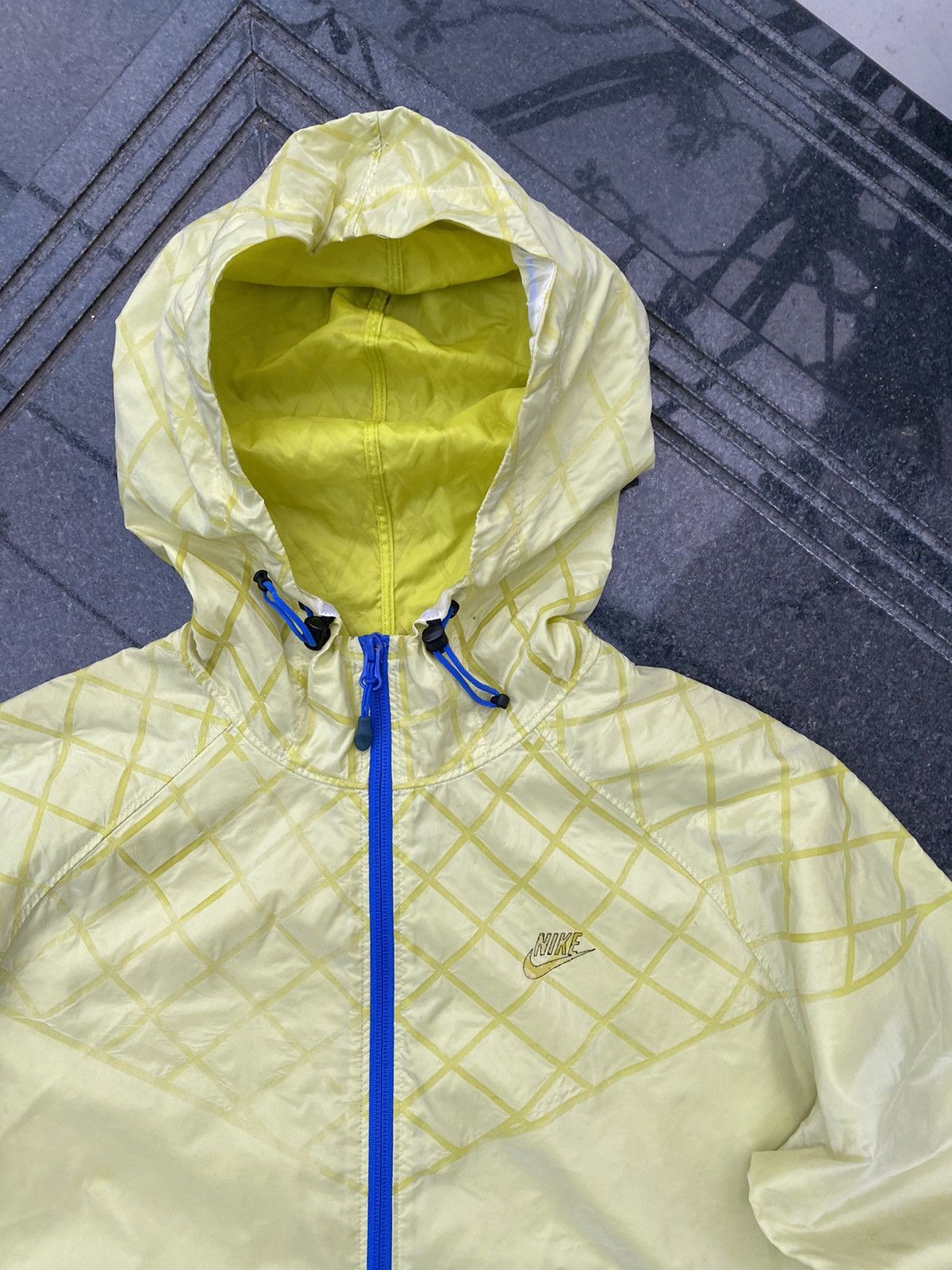 Nike × Vintage 90S NIKE RARE SWOOSH Y2K RETRO NYLON JACKET Size US M / EU 48-50 / 2 - 3 Thumbnail