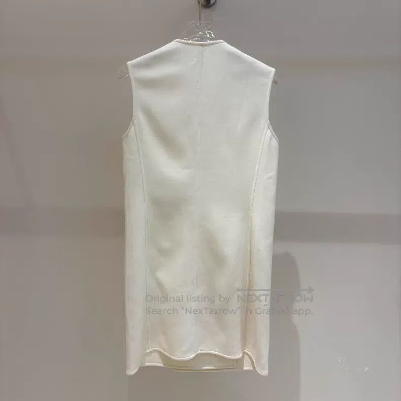 Hermes Hermes Patch Leather Sleeveless Dress Size S / US 4 / IT 40 - 2 Thumbnail