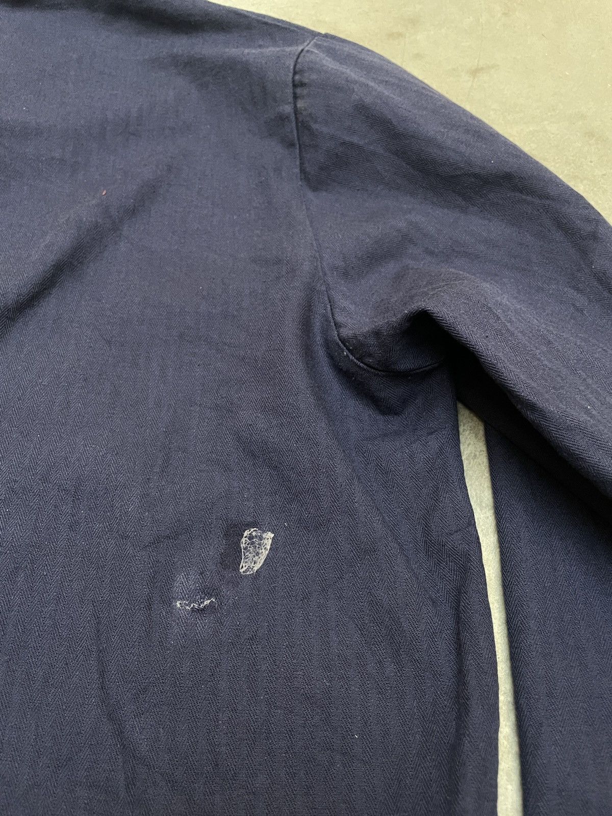 Vintage Vintage OTAVAN Czech Workwear Herringbone Jacket late 70s Size US XL / EU 56 / 4 - 9 Thumbnail