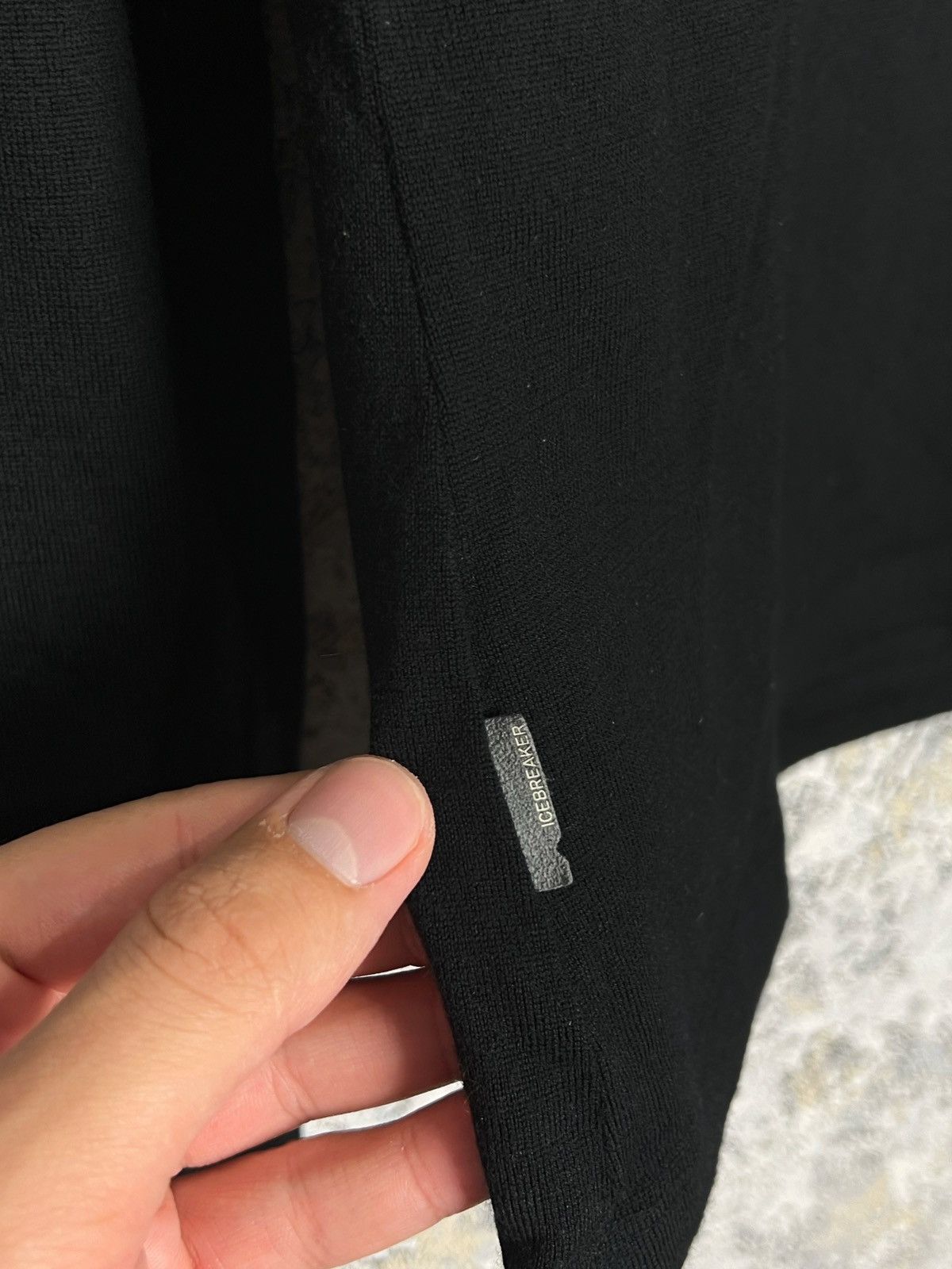 Icebreaker Icebreaker Merino Bodyfit 260 Zip 1/3 Fleece Long Sleeve Size L / US 10 / IT 46 - 4 Thumbnail