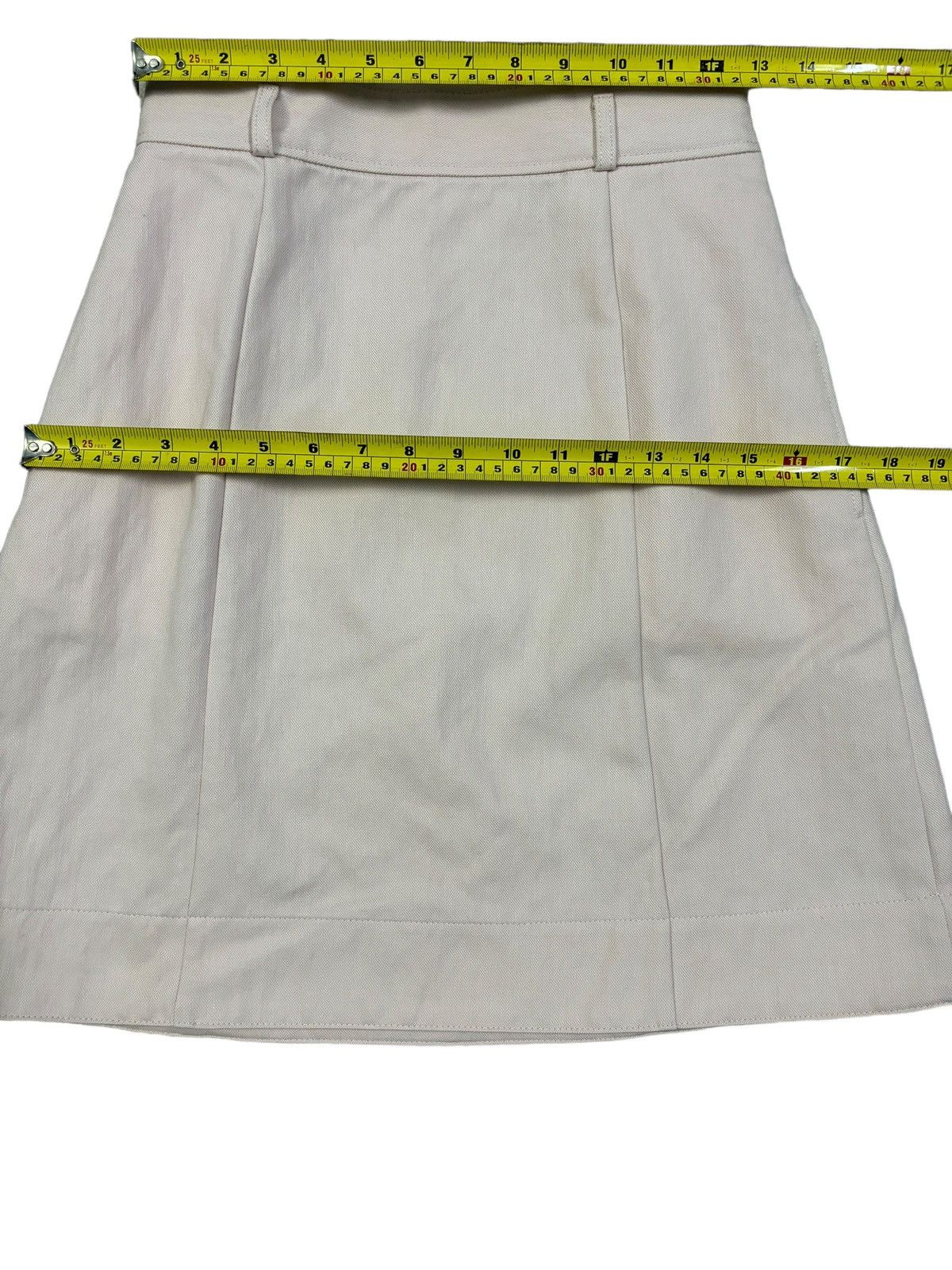Jil Stuart Vintage Y2K Jill Stuart Denim Mini Skirt Size 25" / US 0 / IT 36 - 13 Thumbnail