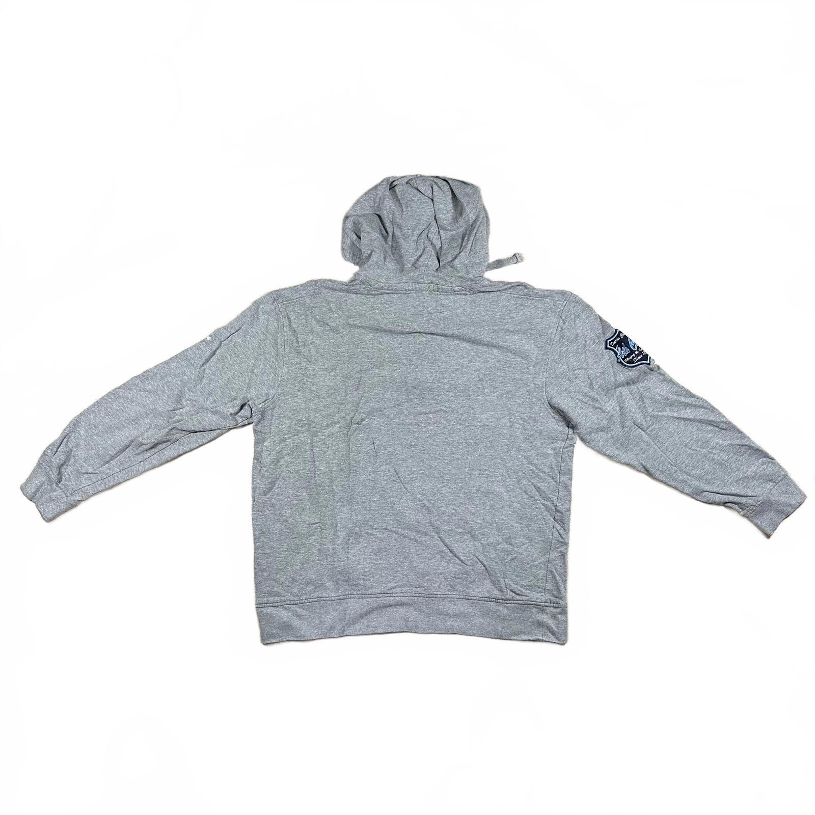 O'Neills O'Neills Men's Sweatshirt Hoodie XXL Gray Embroidered Patch Size US XXL / EU 58 / 5 - 2 Thumbnail