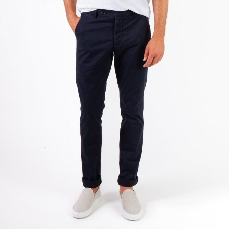 Unis Unis Gio Skinny Stretch Pants Navy Size US 28 / EU 44 - 1 Thumbnail