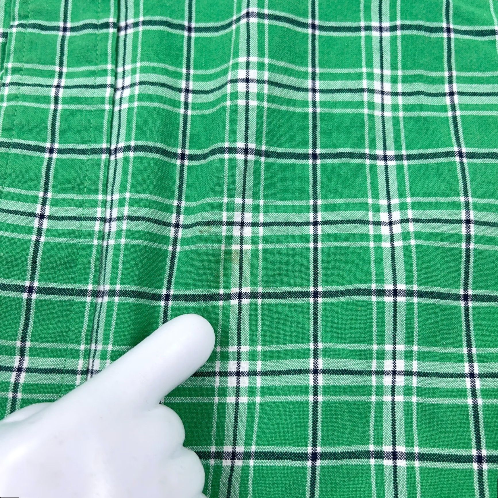 Ralph Lauren Ralph Lauren Shirt Men XL Green Plaid Button-Up Dress Tilden Golf Camp Blue Pony Size 46R - 4 Thumbnail
