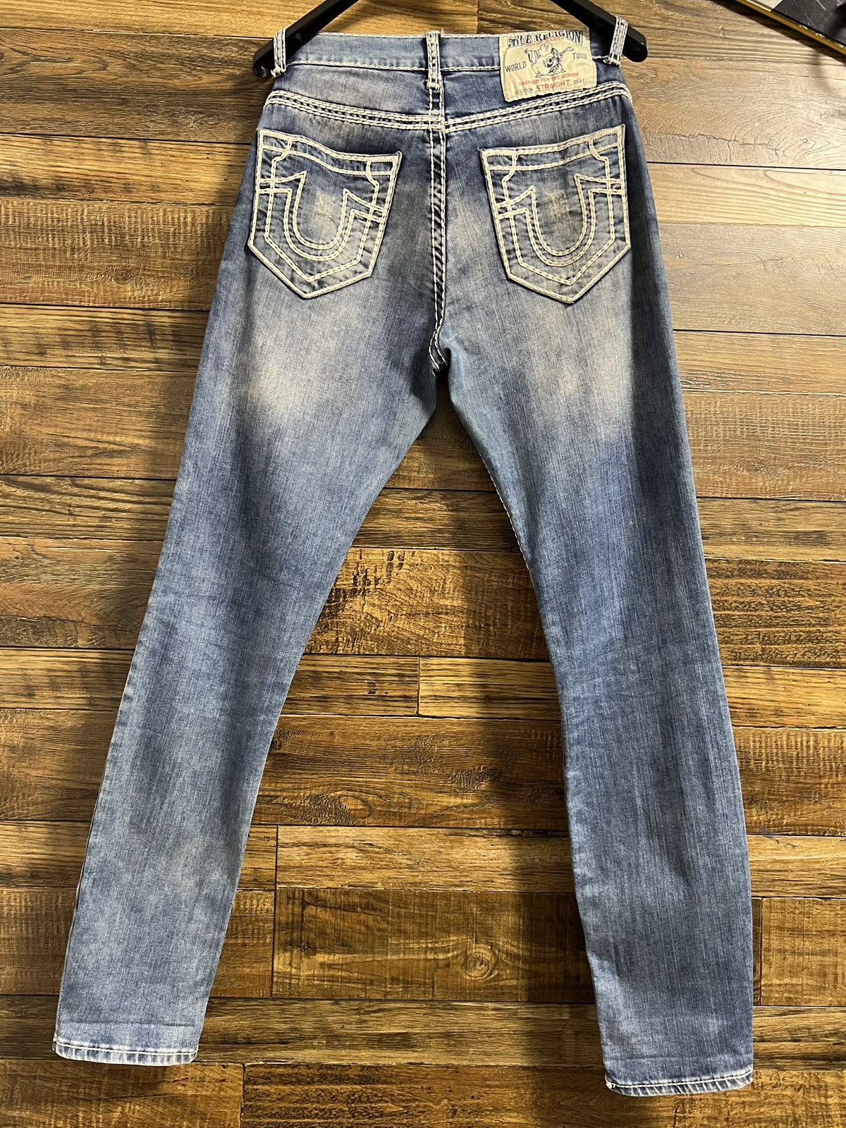 True Religion TRUE RELIGION MADE IN USA Vintage Y2K Denim Jeans Size US 32 / EU 48 - 2 Thumbnail