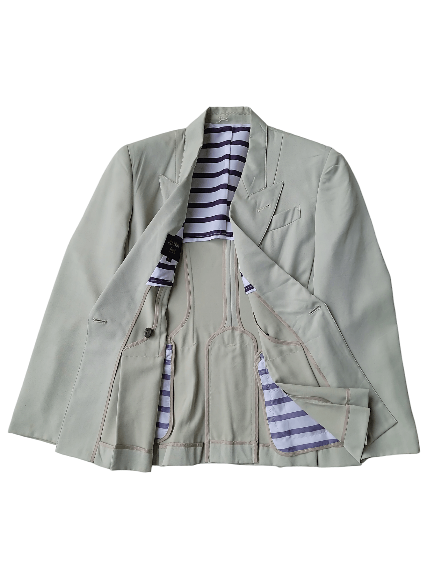 Jean Paul Gaultier Jean Paul Gaultier Femme Blazer Jacket Size S / US 4 / IT 40 - 2 Thumbnail