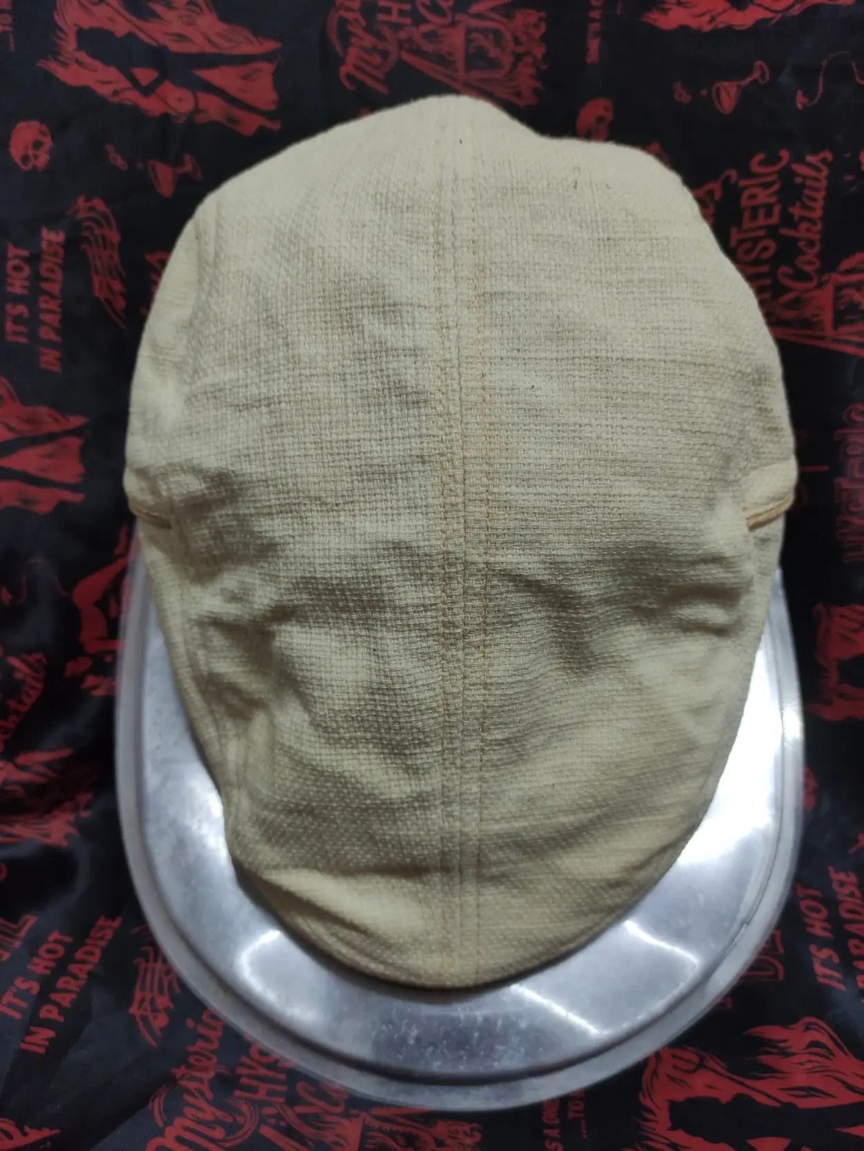 Avirex Avirex Vintage Baretta Hat Linen Size ONE SIZE - 4 Thumbnail