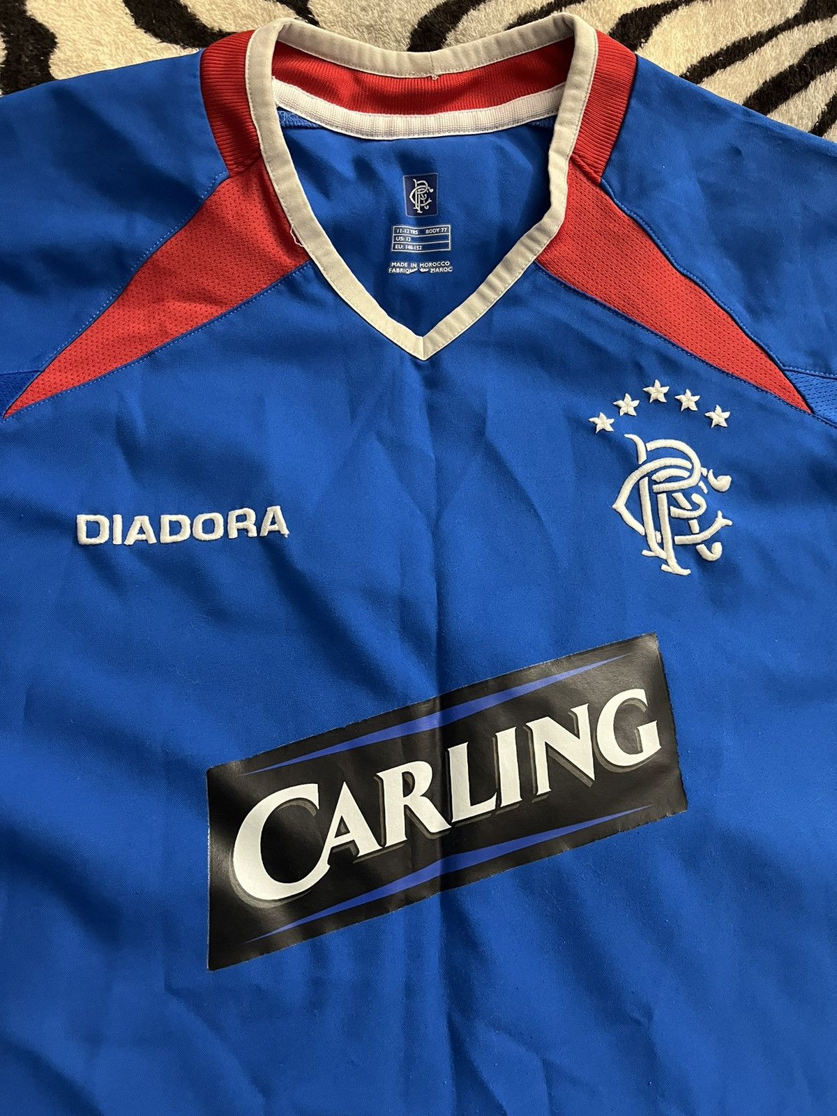 Diadora × Vintage Vintage Glasgow Rangers Fc jersey 11-12 years Size US XXS / EU 40 - 2 Thumbnail