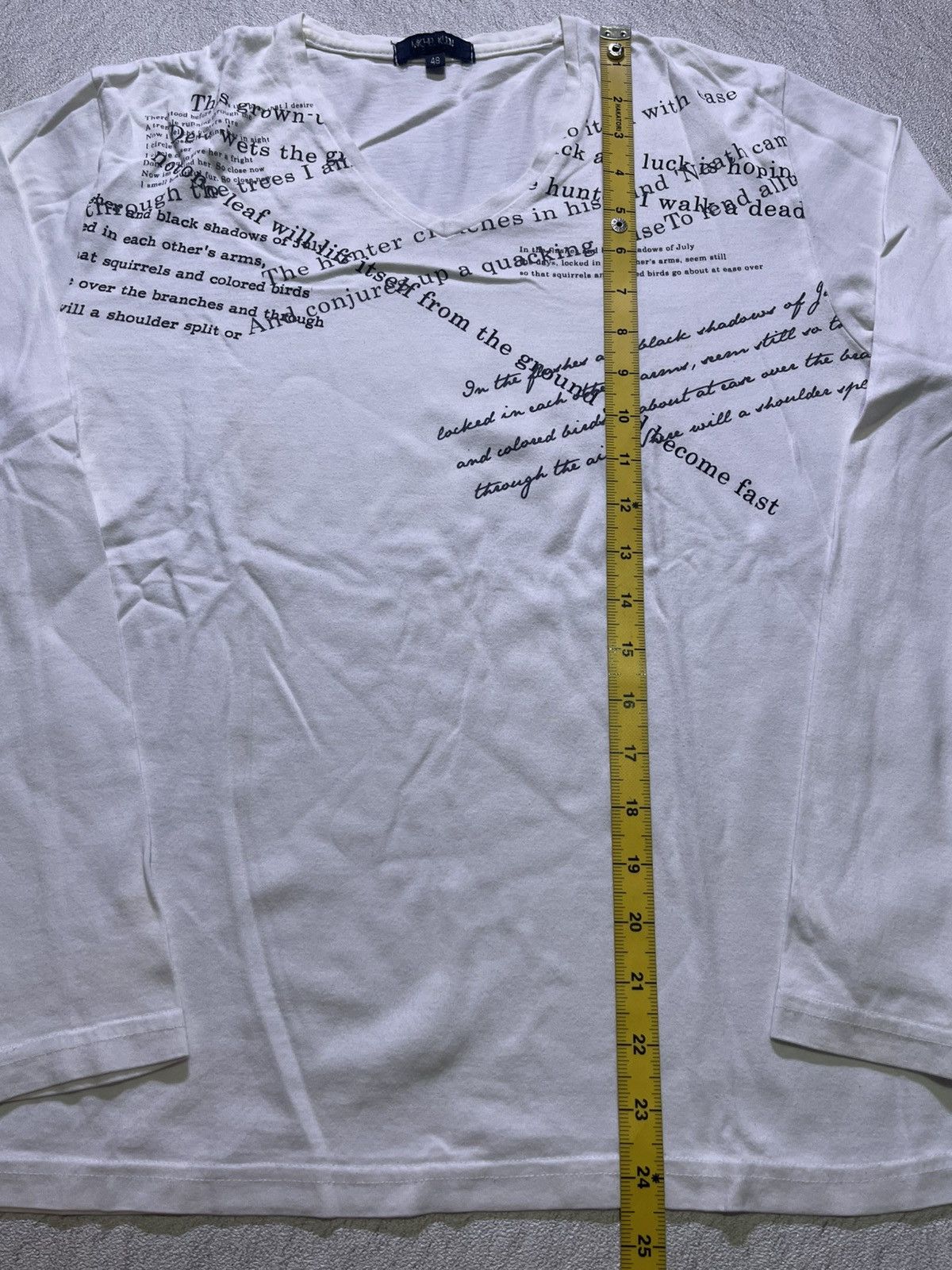 Hysteric Glamour Y2K MICHEL KLEIN long sleeve tshirt Size US M / EU 48-50 / 2 - 7 Thumbnail