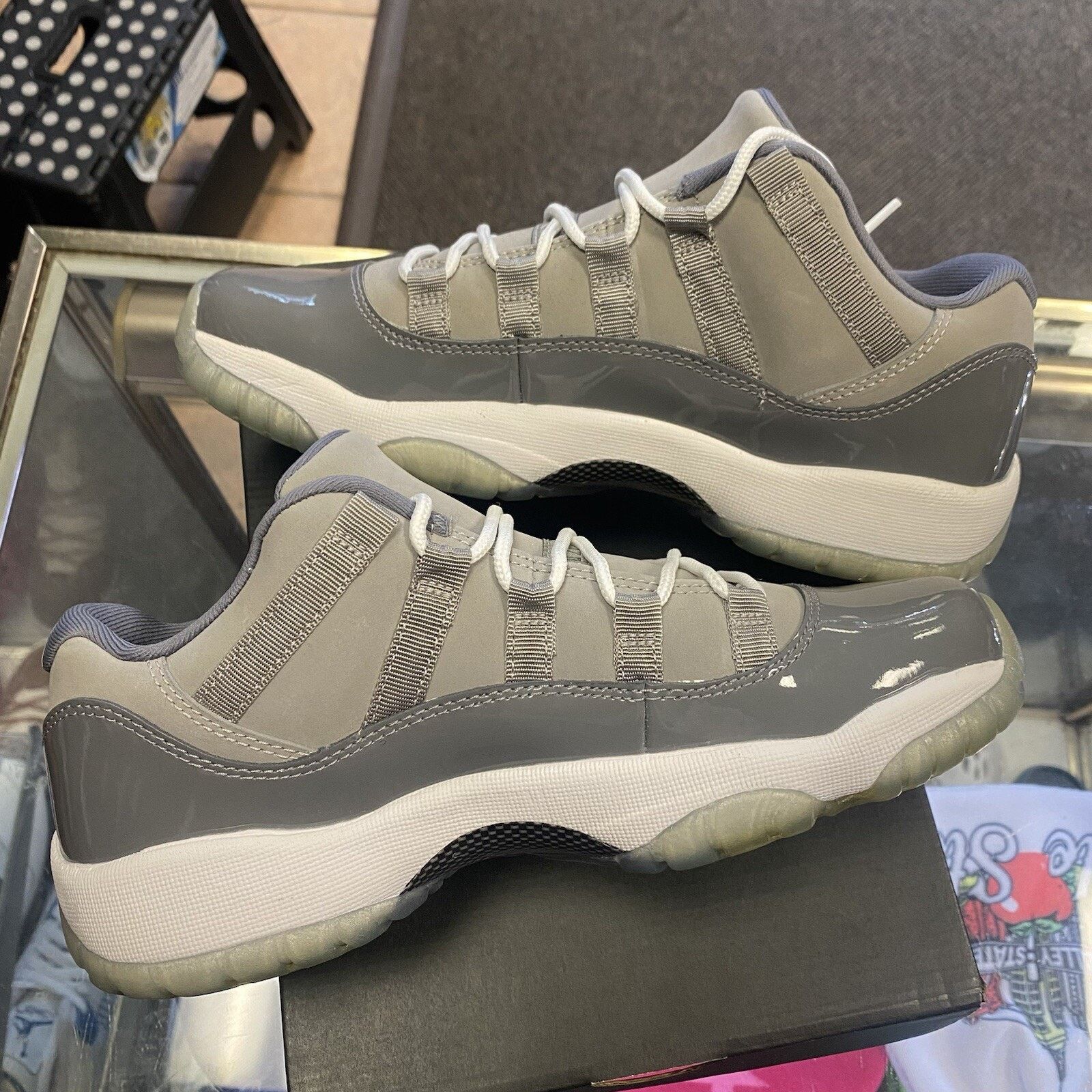 Jordan Brand Air Jordan 11 Retro Low Cool Grey 2018 528896-003 Size 6Y Size US 6 / EU 39 - 2 Thumbnail