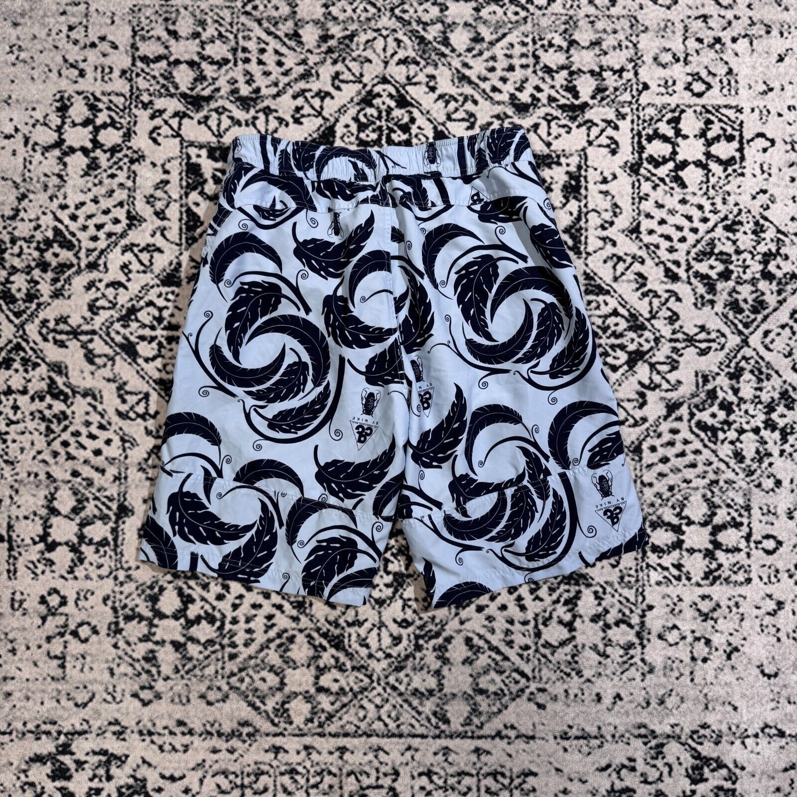 Nike ACG × Vintage Vintage Nike ACG Blue Polyester Shorts Size L Hiking Size US 35 - 9 Thumbnail