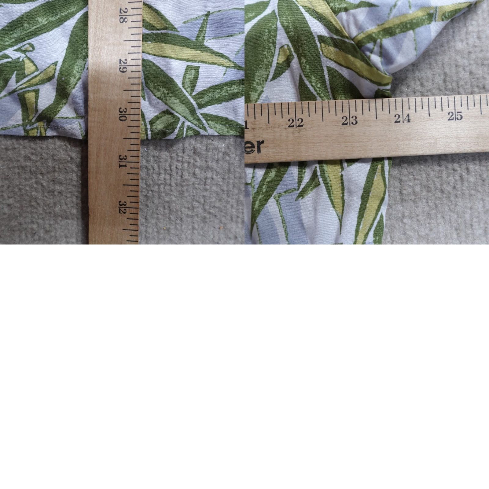 Uniqlo VINTAGE Uniqlo Hawaiian Shirt Blue Green Floral Loop Collar NEW Size US L / EU 52-54 / 3 - 8 Thumbnail