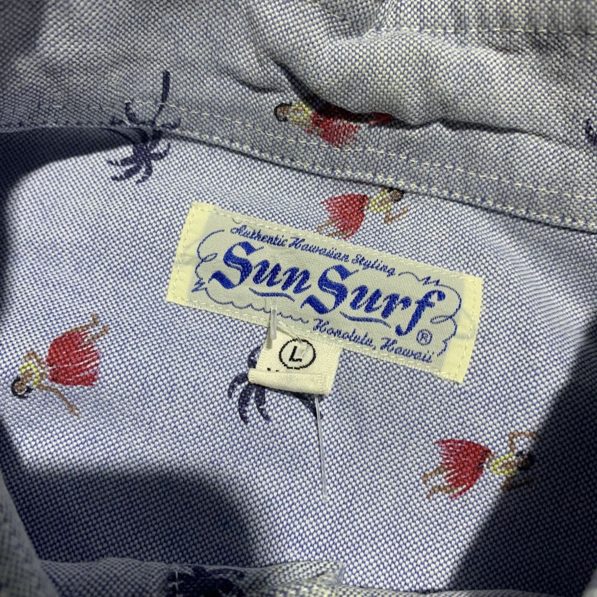 Sun Surf Sun Surf Toyo Enterprise All Print Oxford L/S Button Shirt Size US L / EU 52-54 / 3 - 4 Thumbnail