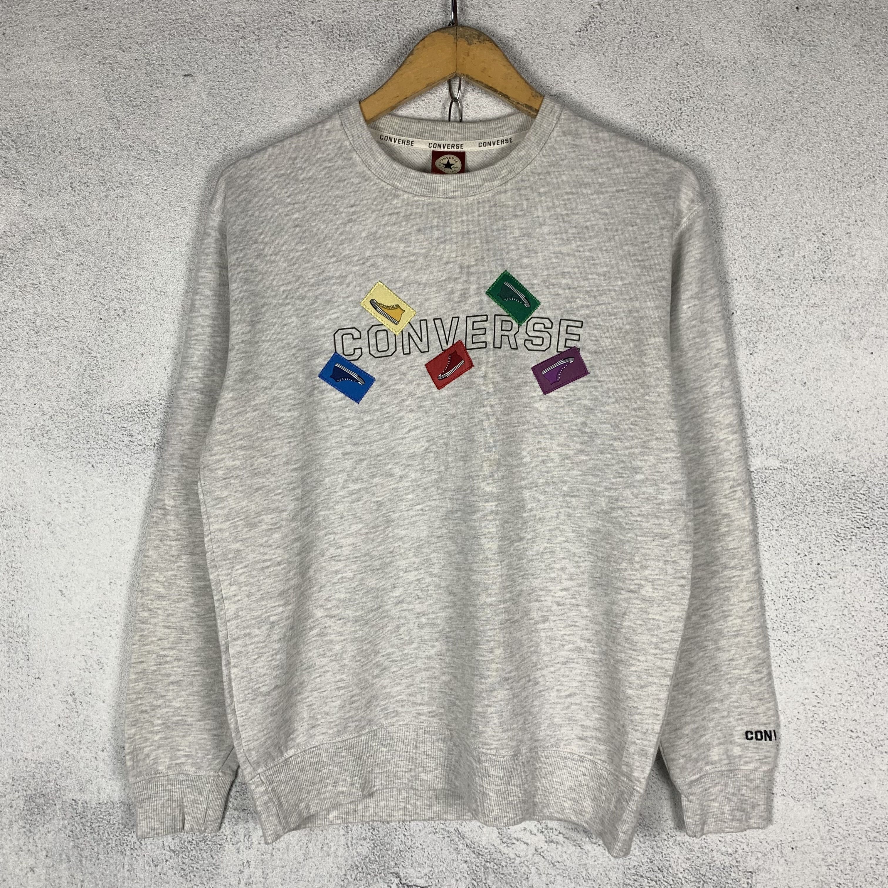 Converse Vintage Converse Allstar Sweater Crewneck Size US S / EU 44-46 / 1 - 1 Thumbnail
