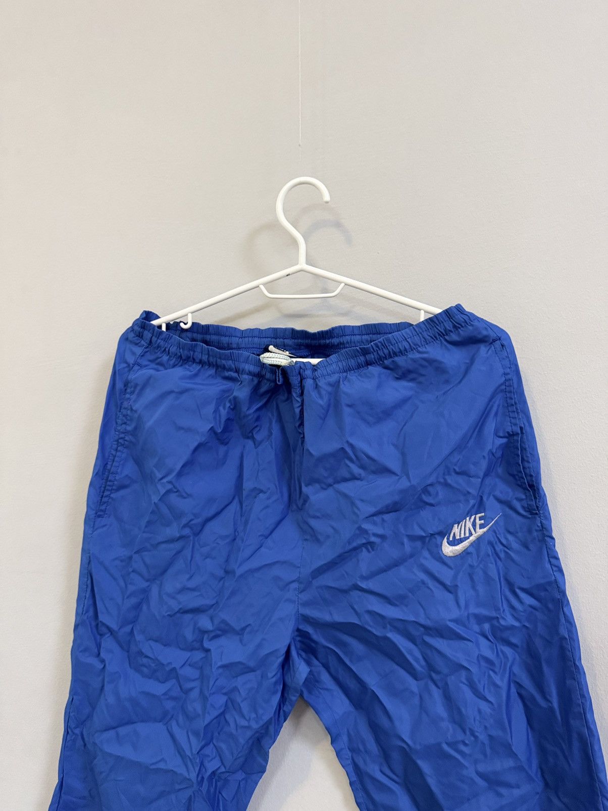 Nike × Vintage Very Vintage Crazy 80s Nike Small Check Swishy Track Pants Size US 32 / EU 48 - 2 Thumbnail