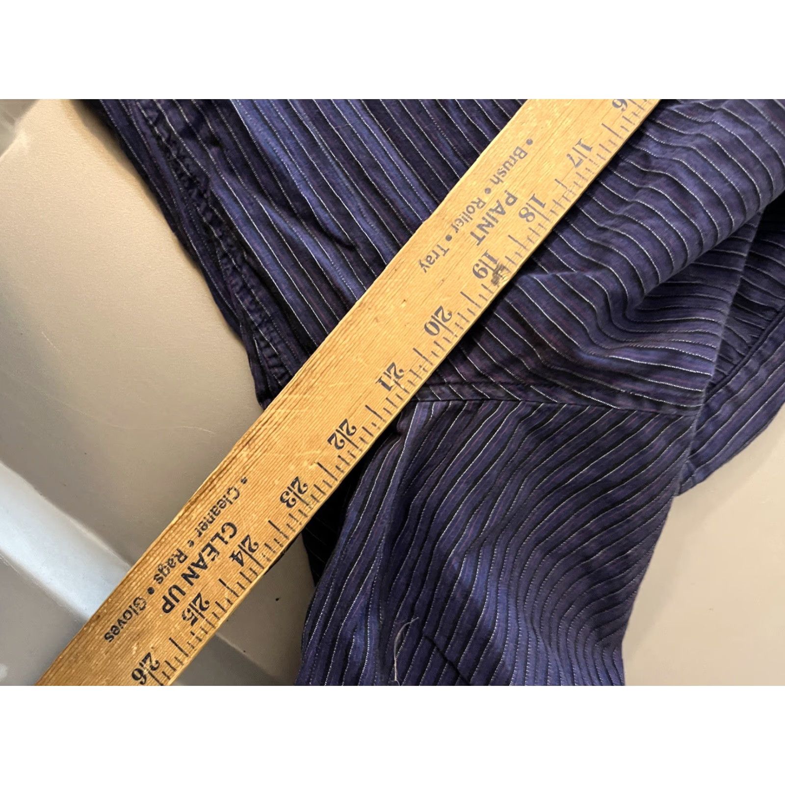 Banana Republic Banana Republic Button-Up Shirt Mens Size Large Blue Striped L Size US L / EU 52-54 / 3 - 5 Thumbnail