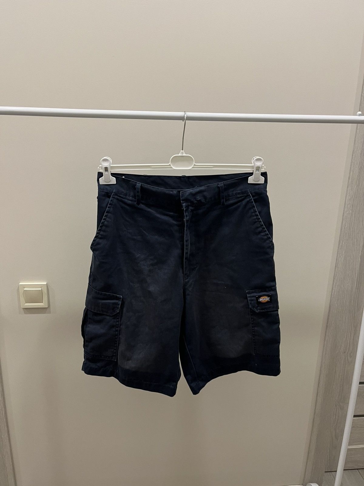 Dickies Vintage 90s Dickies Cargo Shorts Y2K Blue Size 32 Size US 32 / EU 48 - 1 Thumbnail