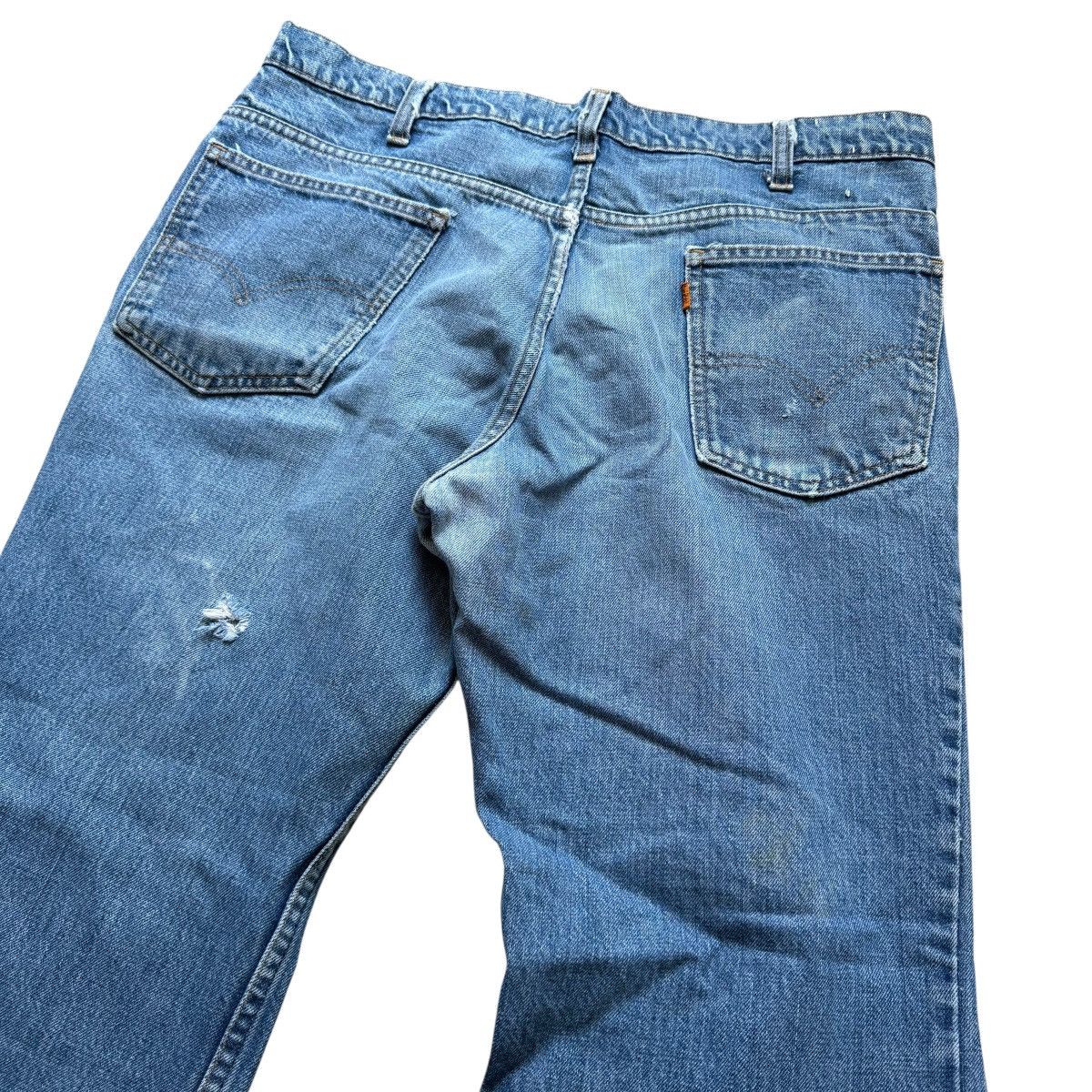 Levi's vintage 60s 70s Levis Orange Tab flared distressed jeans Size US 34 / EU 50 - 7 Thumbnail