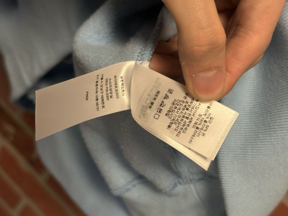 Supreme Supreme Back Logo Baby Blue Hoodie 2024 Size S Size US S / EU 44-46 / 1 - 12 Thumbnail