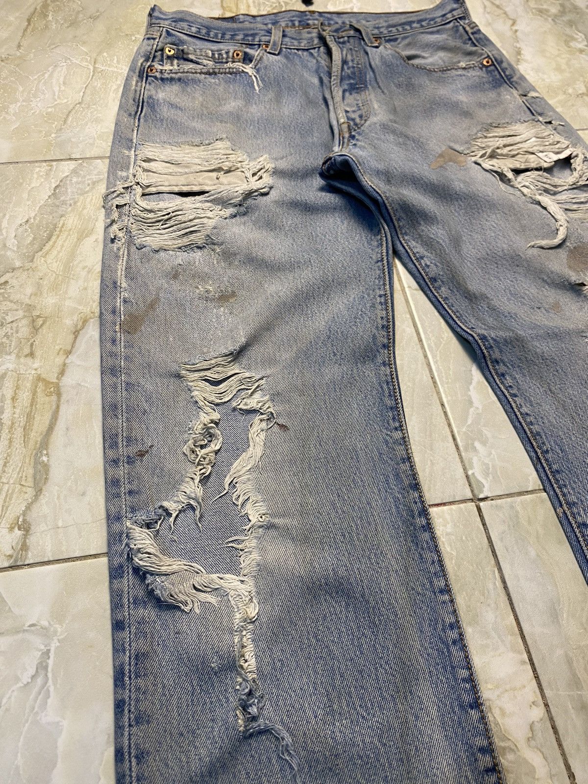 Vintage Levis 501 Size US 33 - 10 Thumbnail