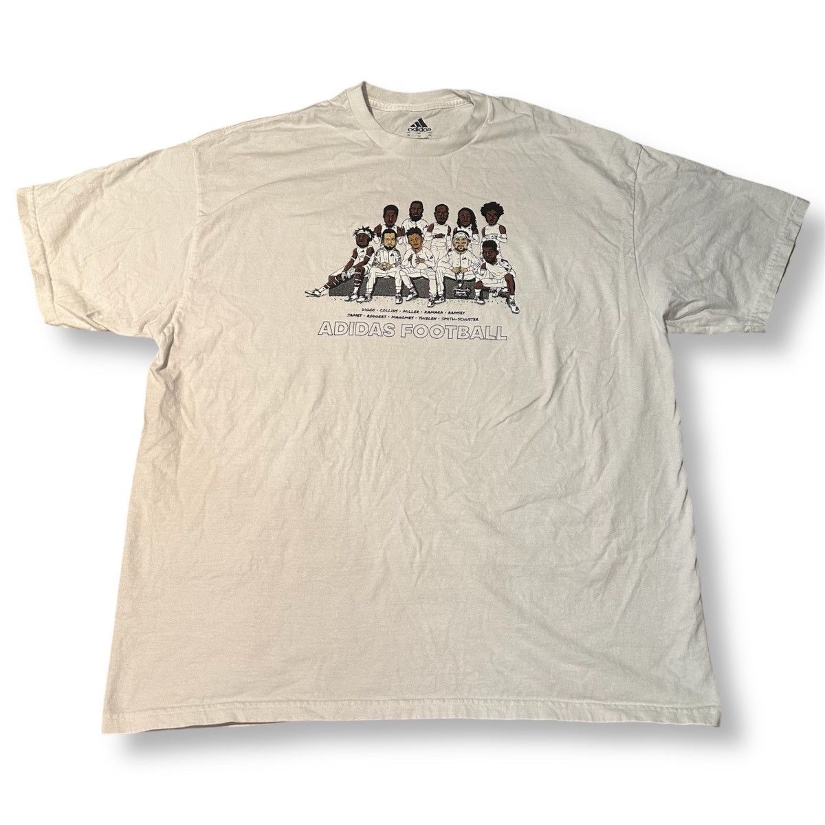 RARE adidas American Football NFL Cartoon Shirt